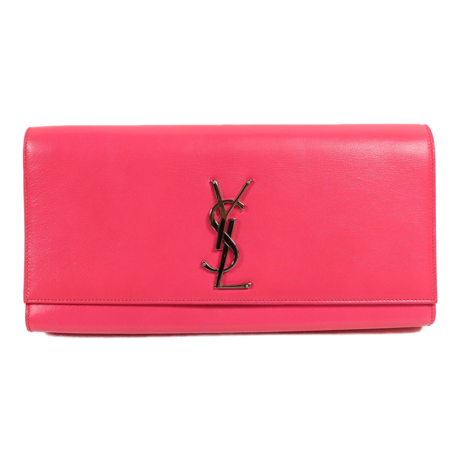 SAINT LAURENT 牛皮皮革Clutch手拿包