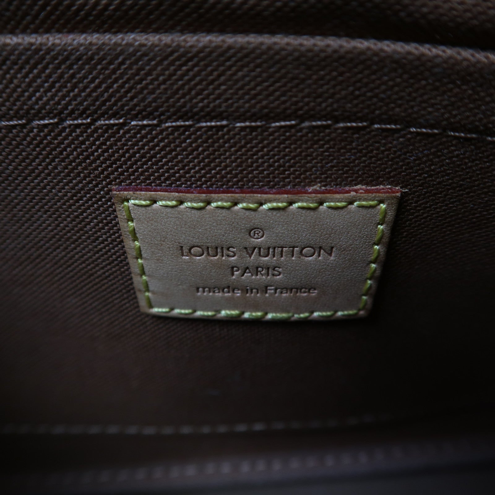 LOUIS VUITTON Monogram Multi Pochette Accessoires金扣肩背袋啡色