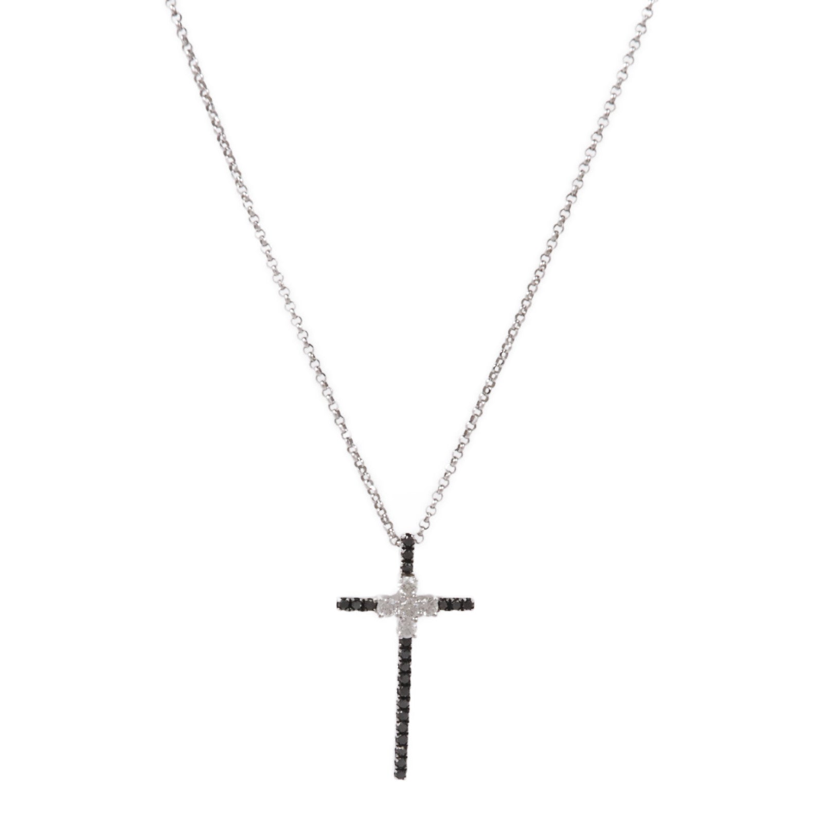 JEWELRY 18K白金Black Diamond 0.27ct鑽石項鍊