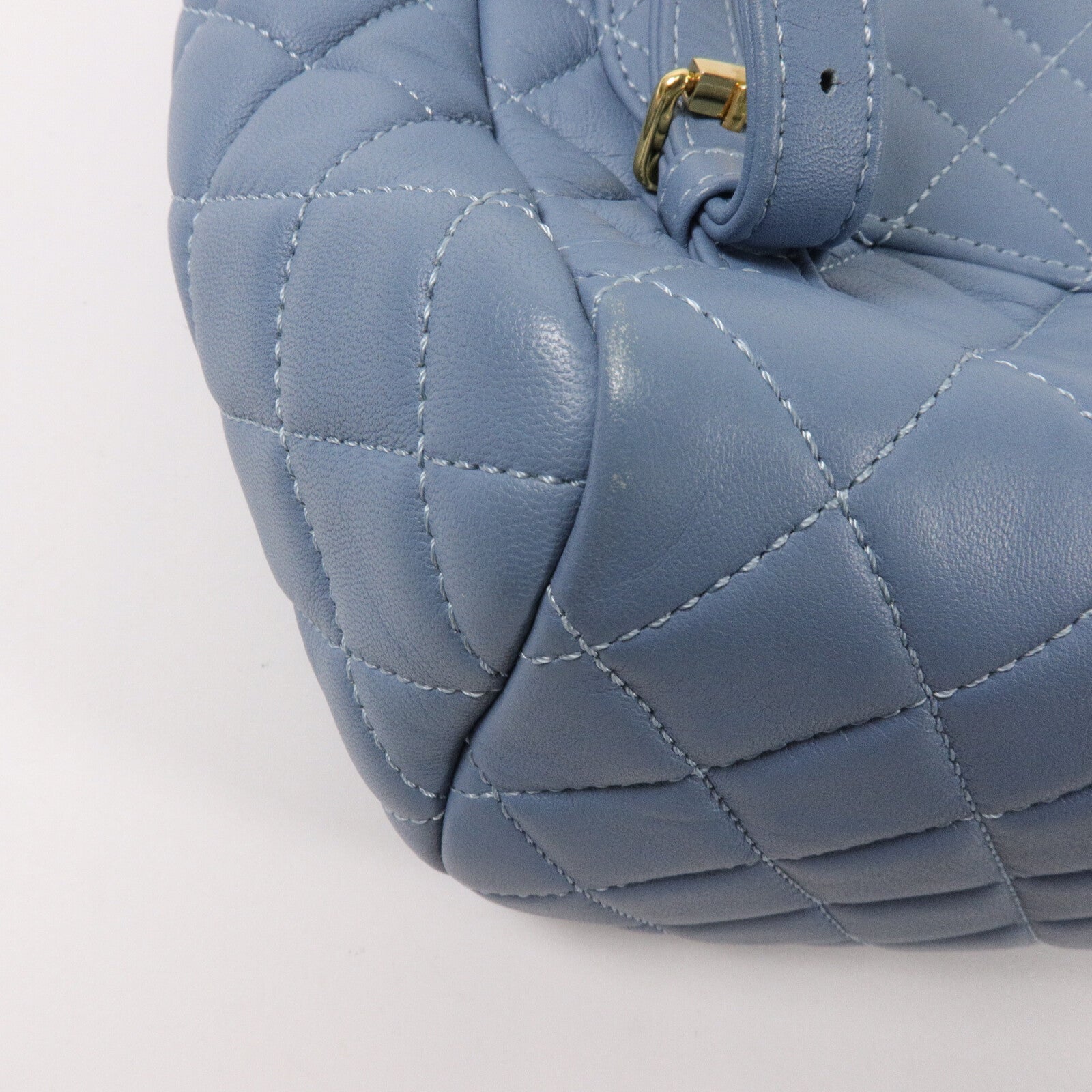 CHANEL 羊皮皮革Urban Spirit Backpack鏈帶背包