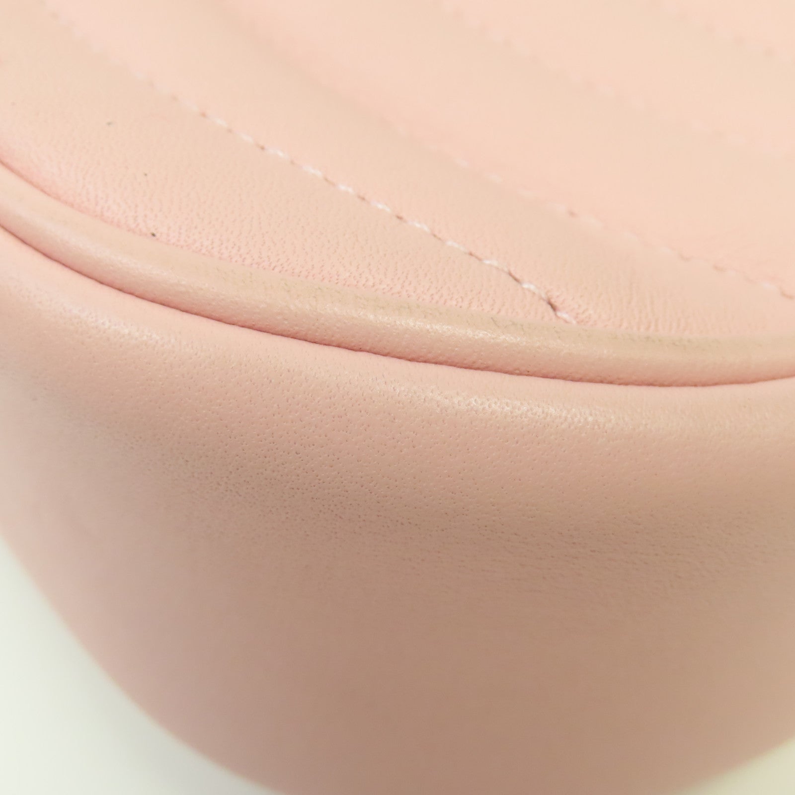 LOUIS VUITTON 【激減優惠】牛皮皮革New Wave MM銀扣手挽肩背兩用袋粉紅色