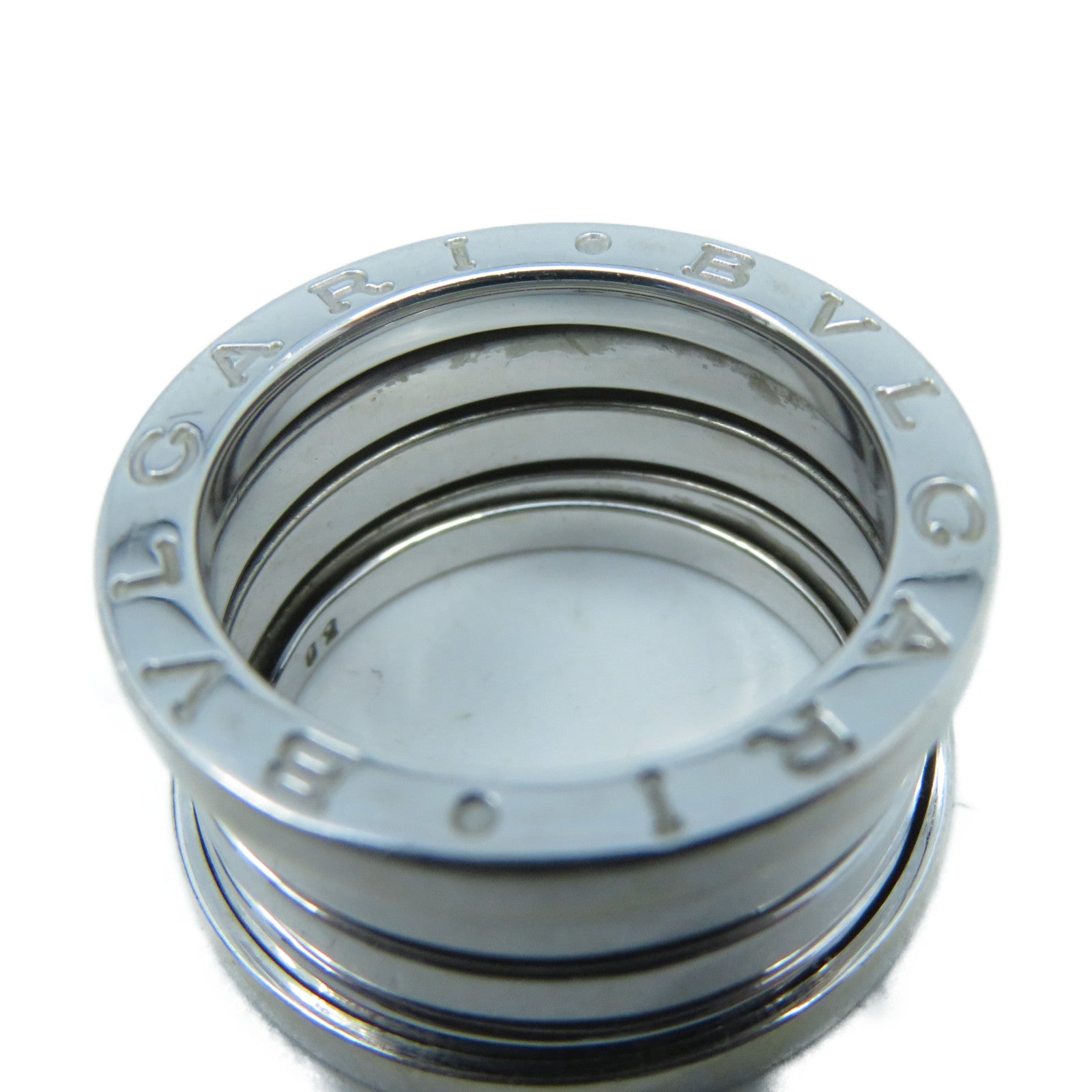 BVLGARI 【激減優惠】18K白金B-zero1戒指BVLGARI#50/US#5銀色