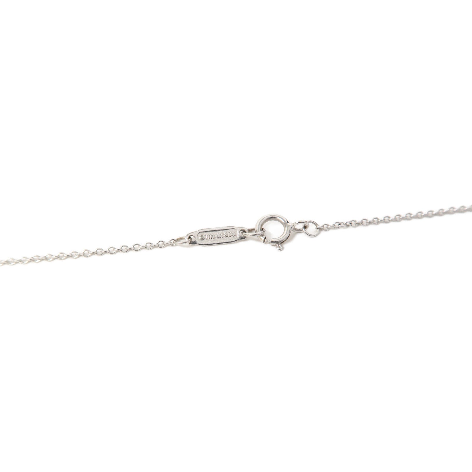 TIFFANY＆CO 18K白金Necklace項鍊