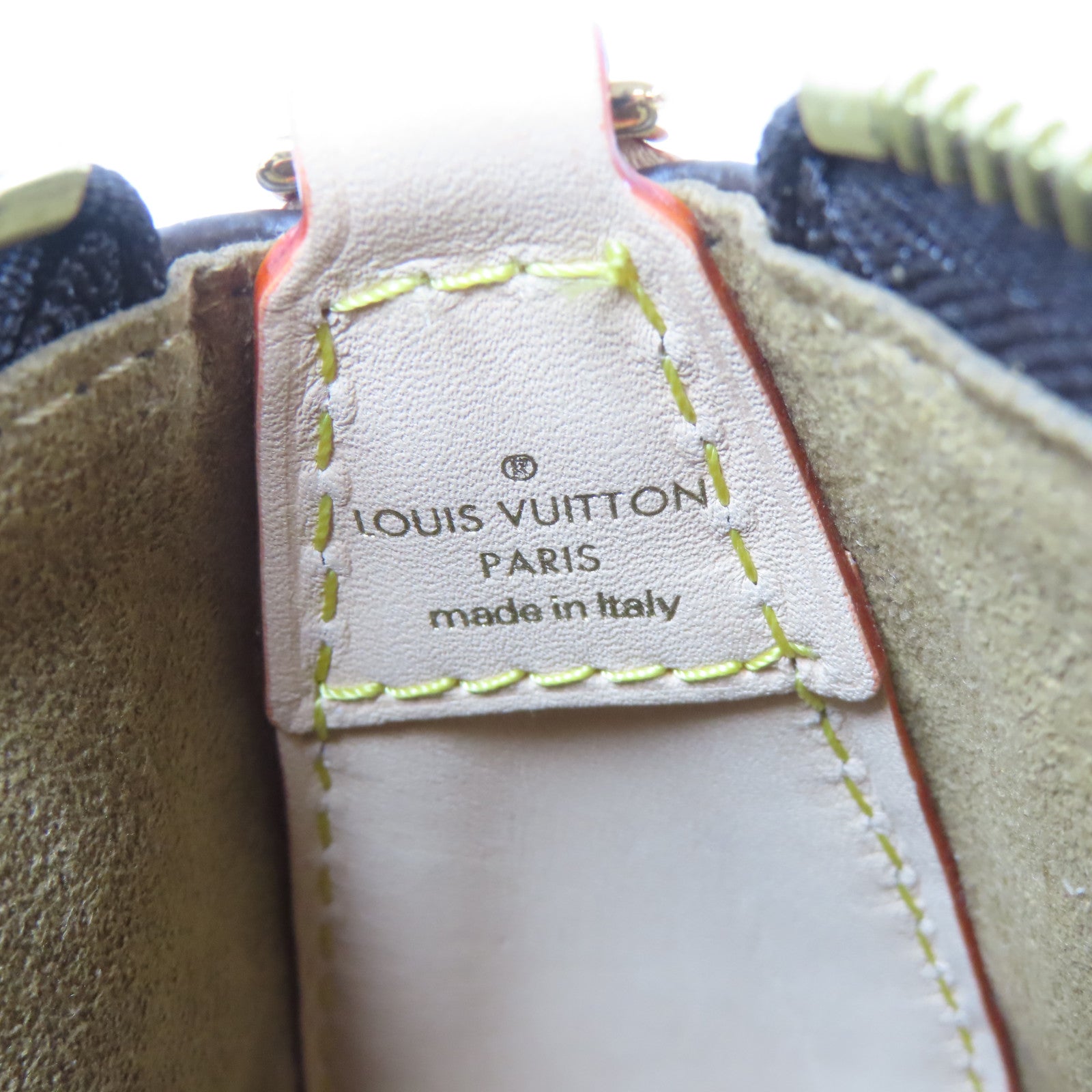 LOUIS VUITTON Monogram Pochette Tirette金扣手挽肩背兩用袋啡色
