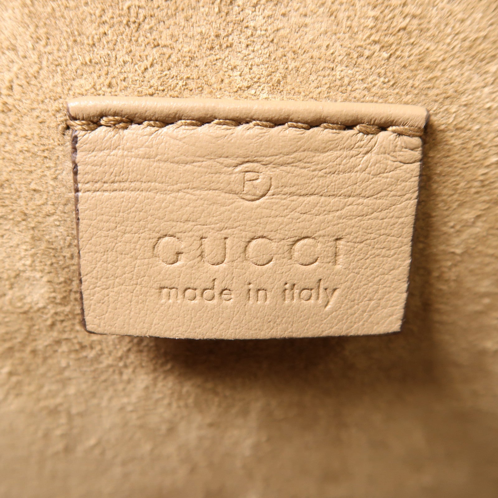 GUCCI 塗層帆布Dionysus銀扣鏈帶肩背袋棕色