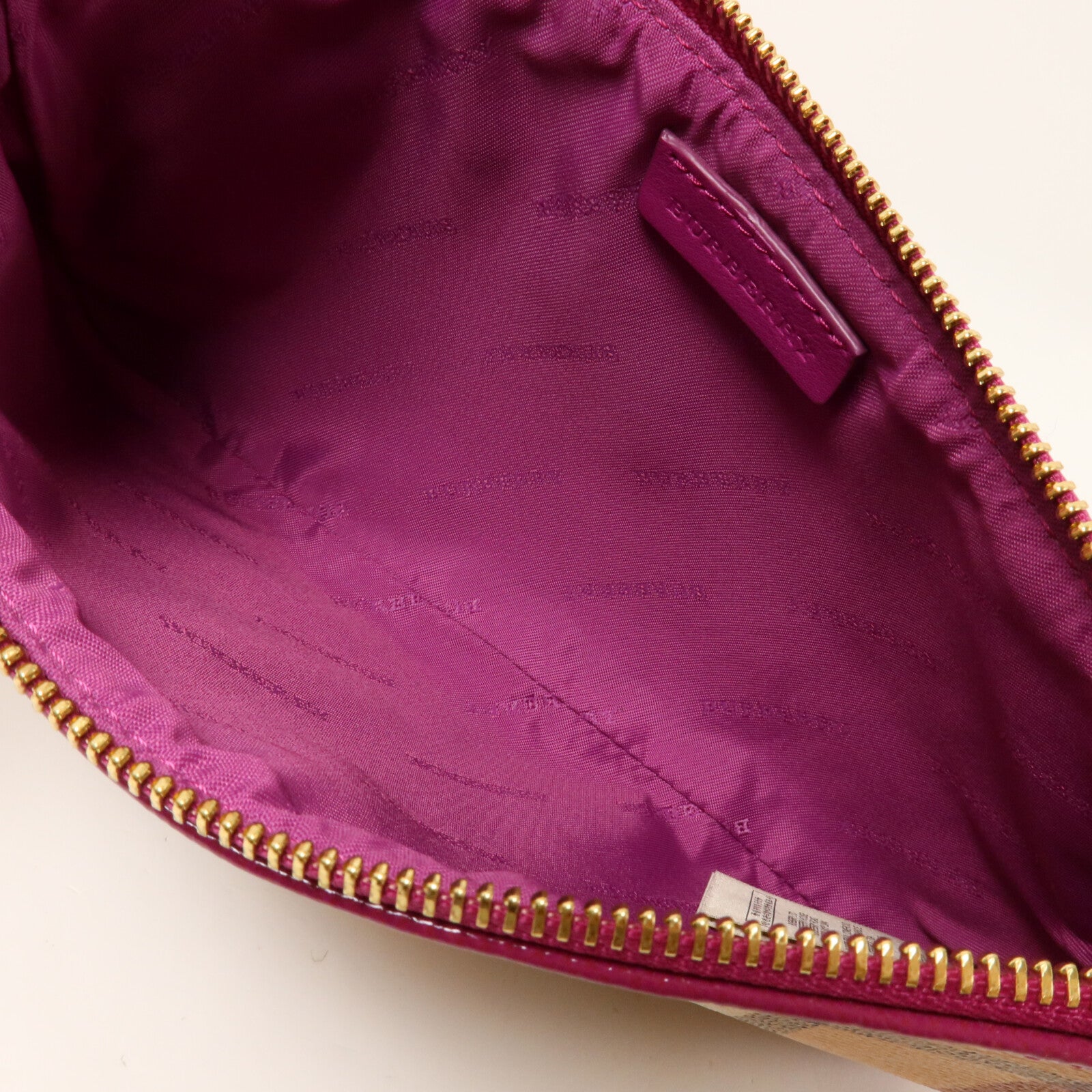 BURBERRY 塗層帆布/牛皮皮革Shoulder Bag肩背袋