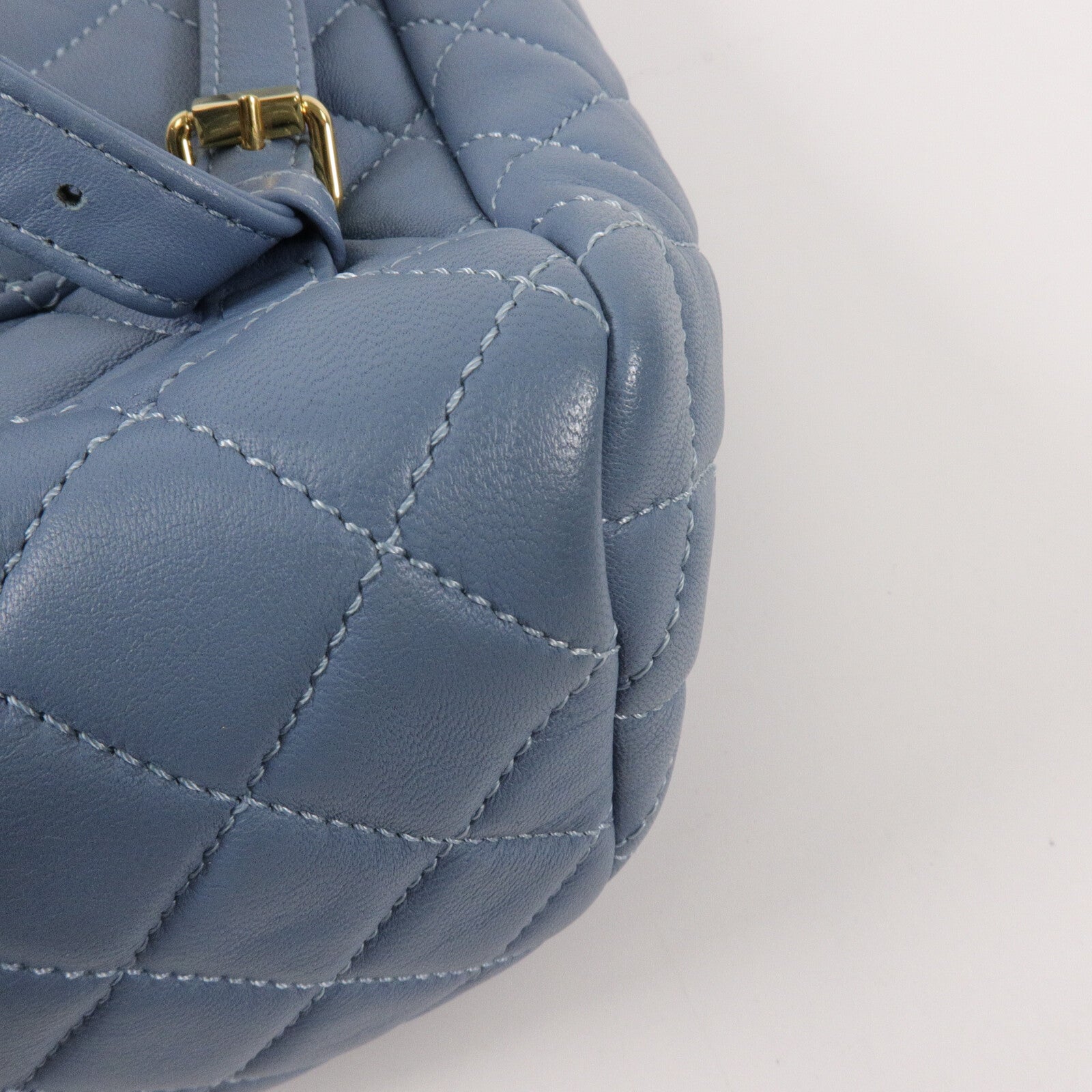 CHANEL 羊皮皮革Urban Spirit Backpack鏈帶背包