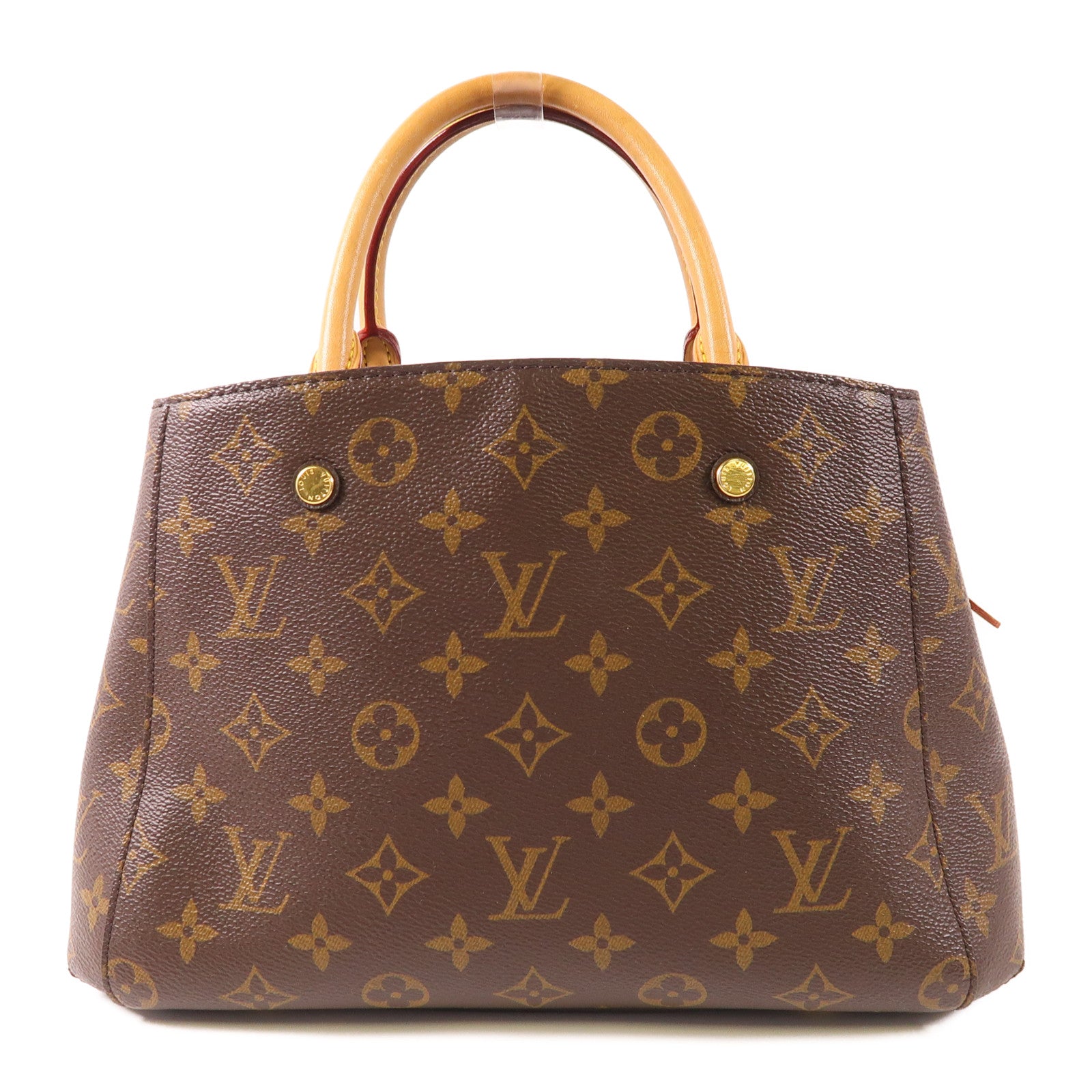 LOUIS VUITTON LV GHW Montaigne BB 2 Way Shoulder Bag M41055 Monogram Brown