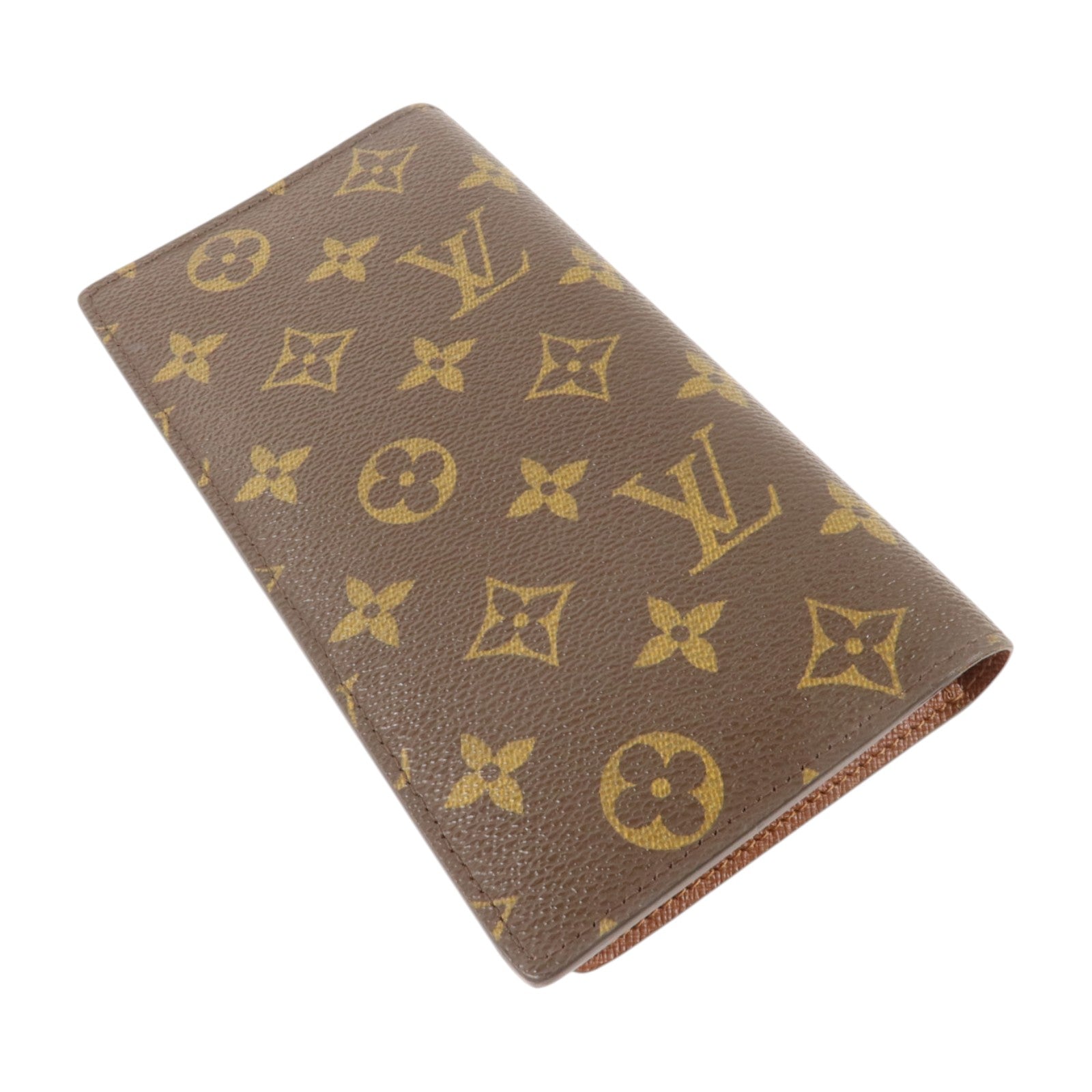 LOUIS VUITTON Monogram Brazza Wallet金扣長錢包