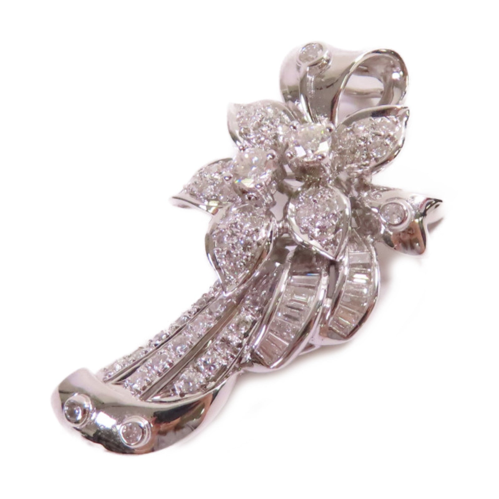 JEWELRY 18K白金/鑽石Diamond Pendant Top吊墜頭扣