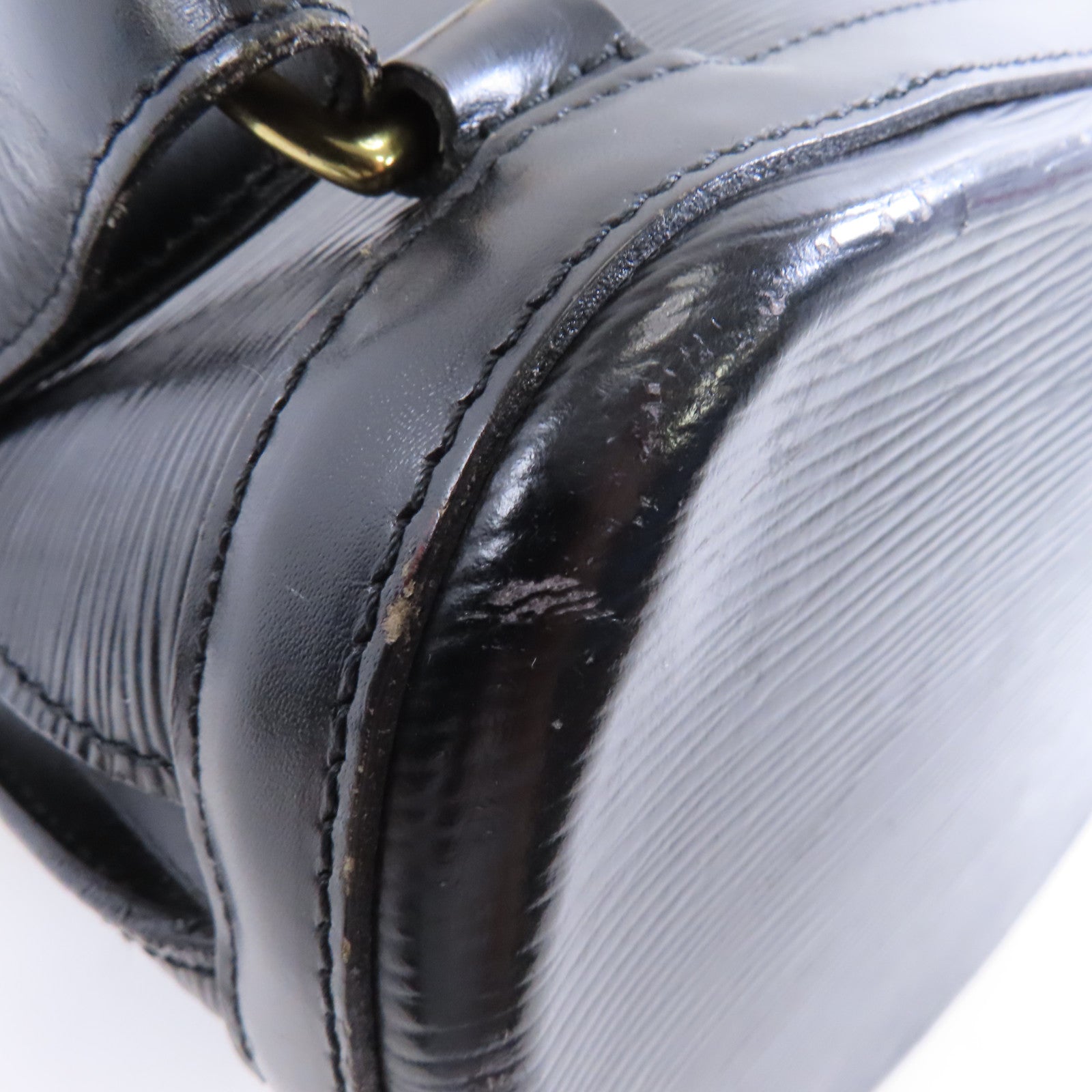 LOUIS VUITTON Epi Cobran Backpack金扣背包黑色