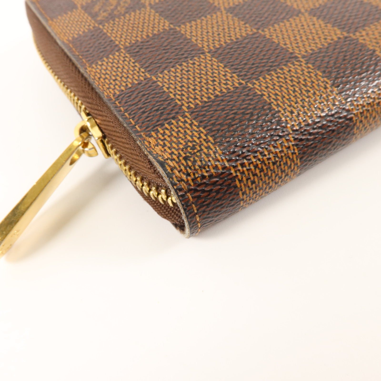 LOUIS VUITTON Damier Zippy Organizer金扣長錢包