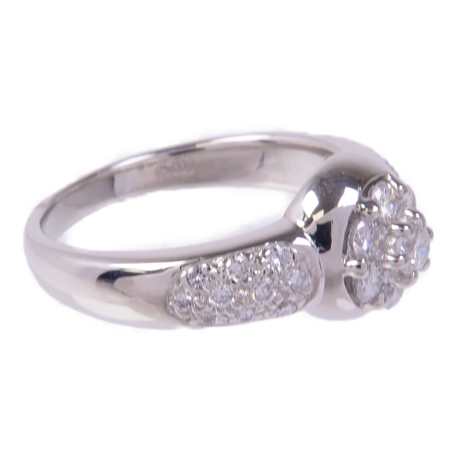 JEWELRY PT900鉑金Diamond Ring鑽石戒指US#6.5