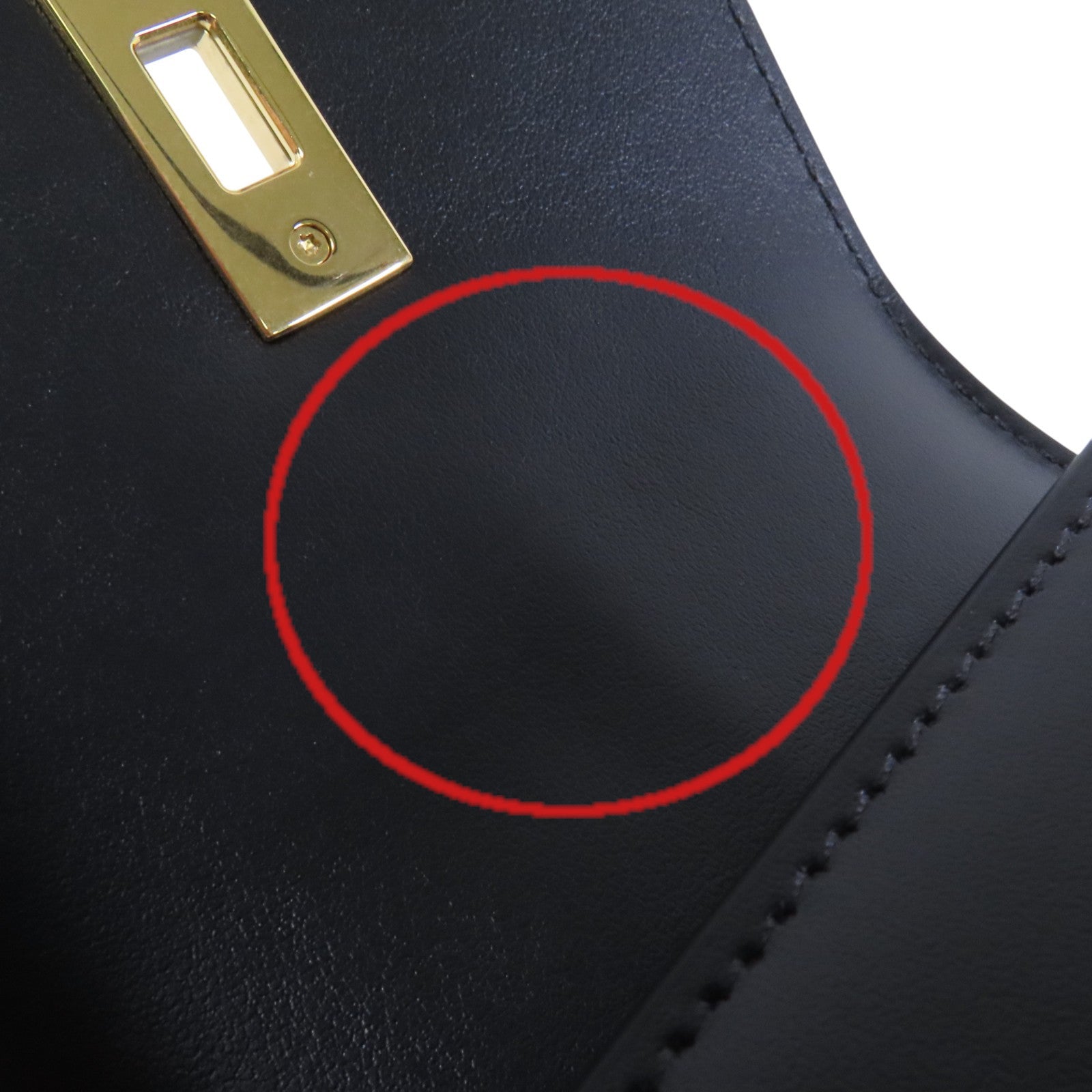 CELINE 牛皮皮革16 Trifold Wallet金扣短錢包