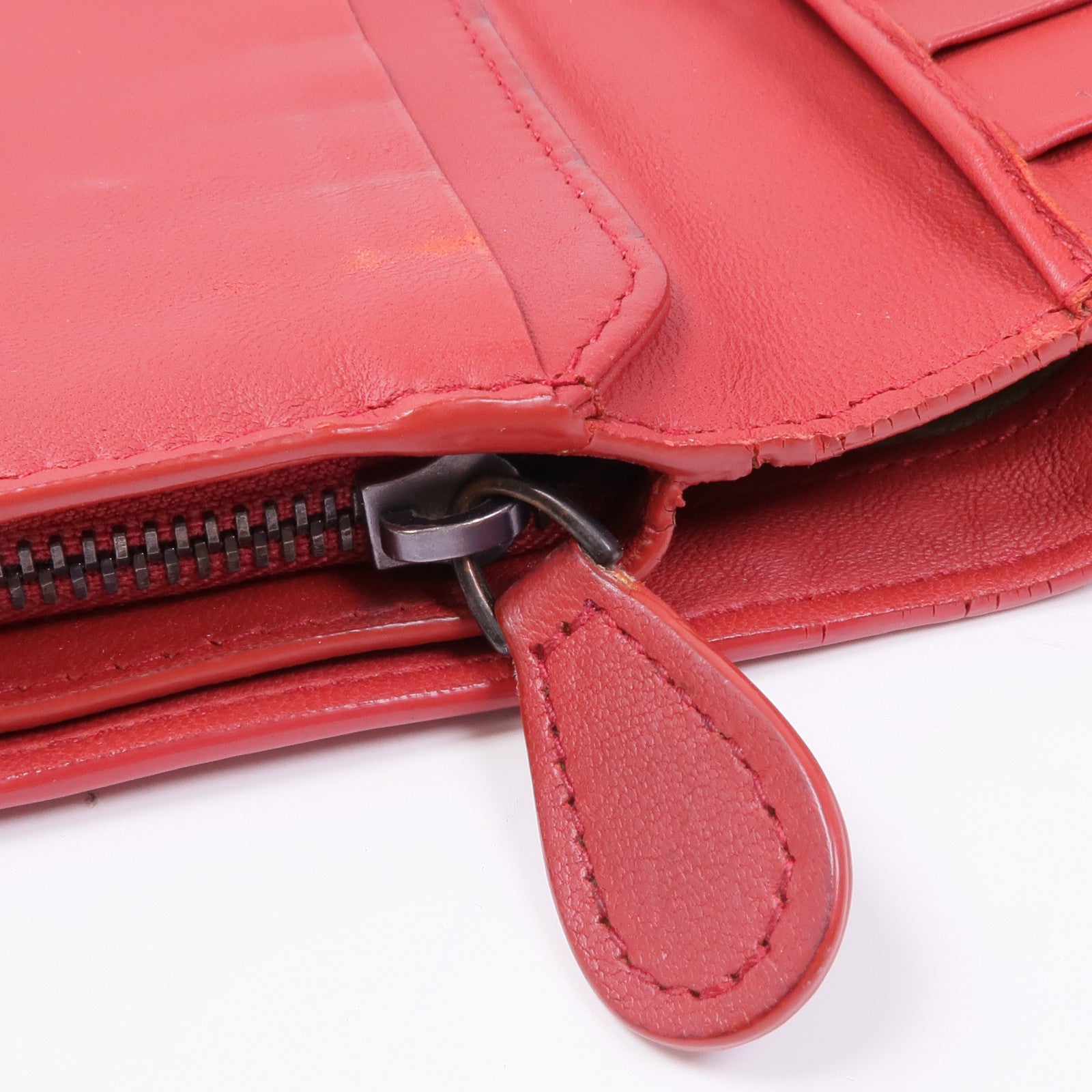 BOTTEGA VENETA 織紋皮革Long Wallet長錢包