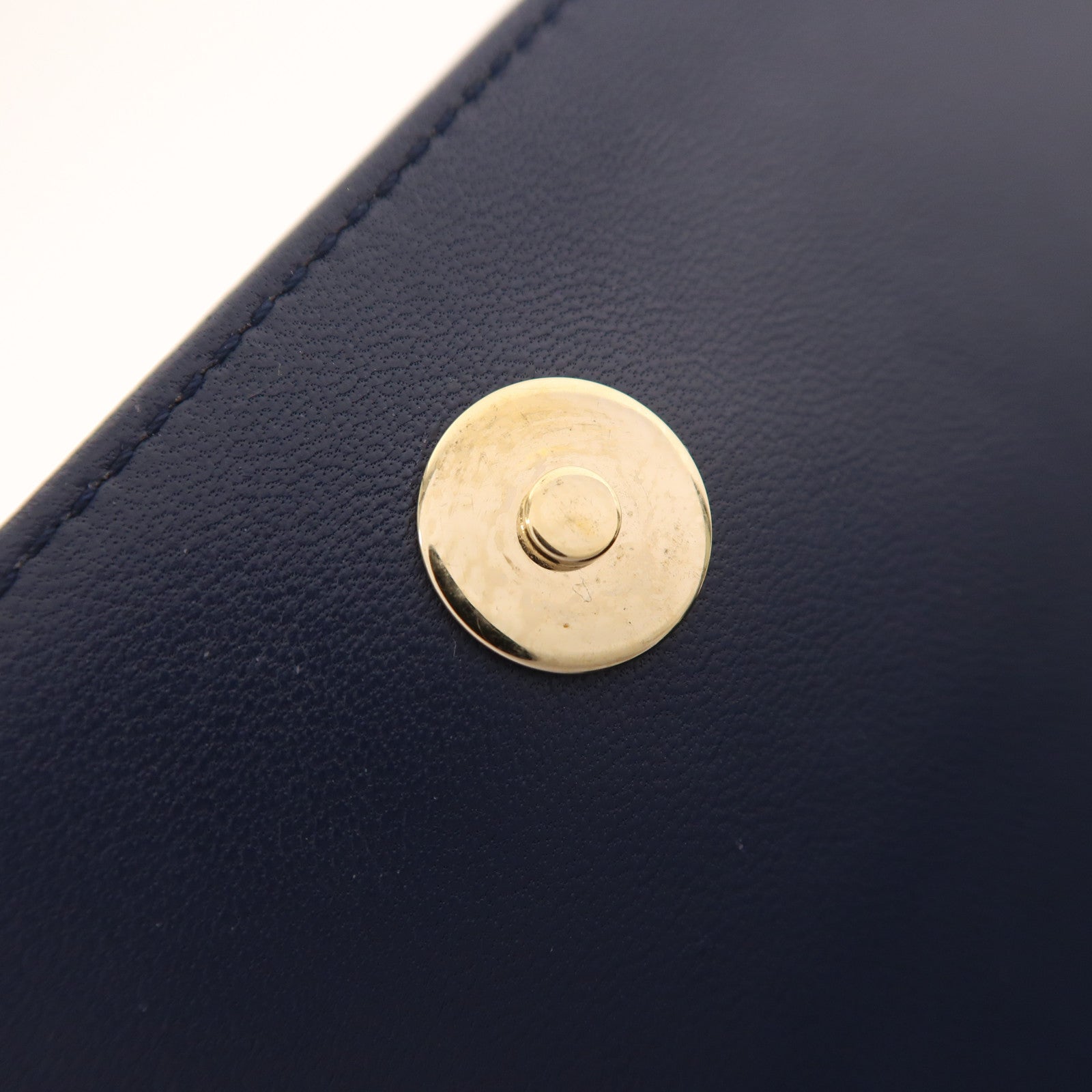 CHANEL 羊皮皮革CC Mania Flap Bag金扣鏈帶肩背袋