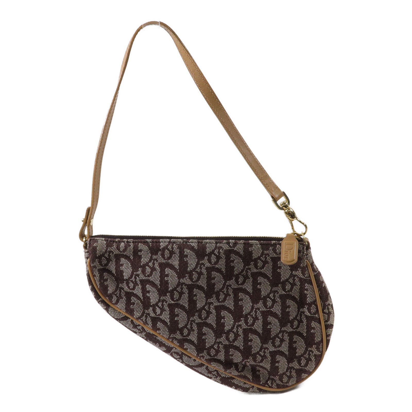 Dior 帆布Vintage Saddle Bag肩背袋