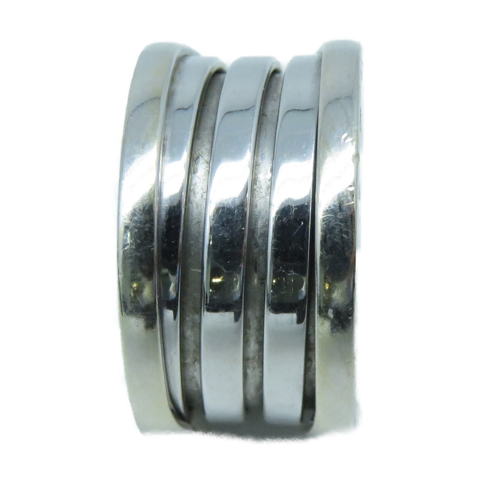 BVLGARI 【激減優惠】18K白金B-zero1戒指BVLGARI#50/US#5銀色