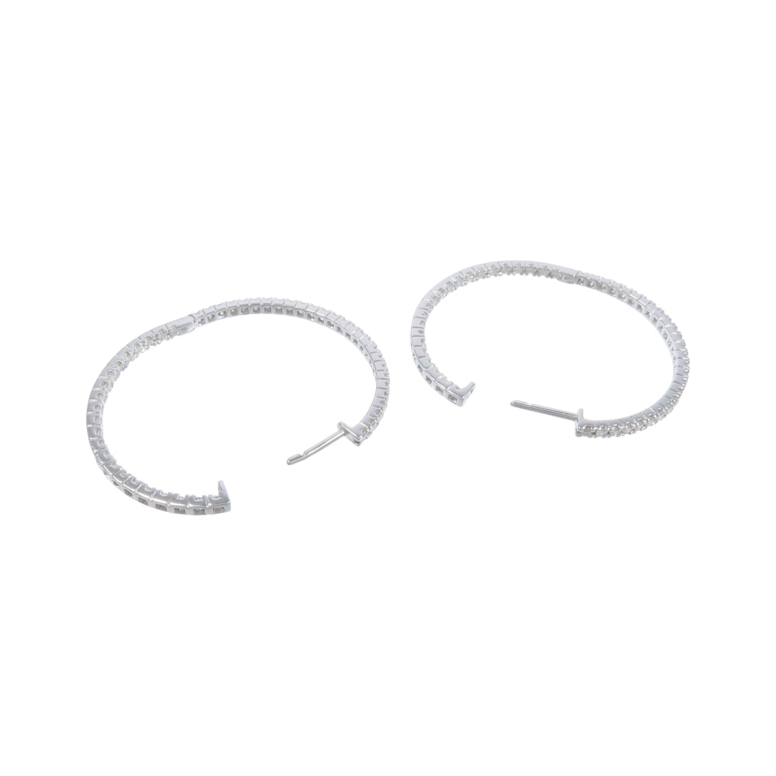 JEWELRY 18K白金Diamond Earrings鑽石耳環
