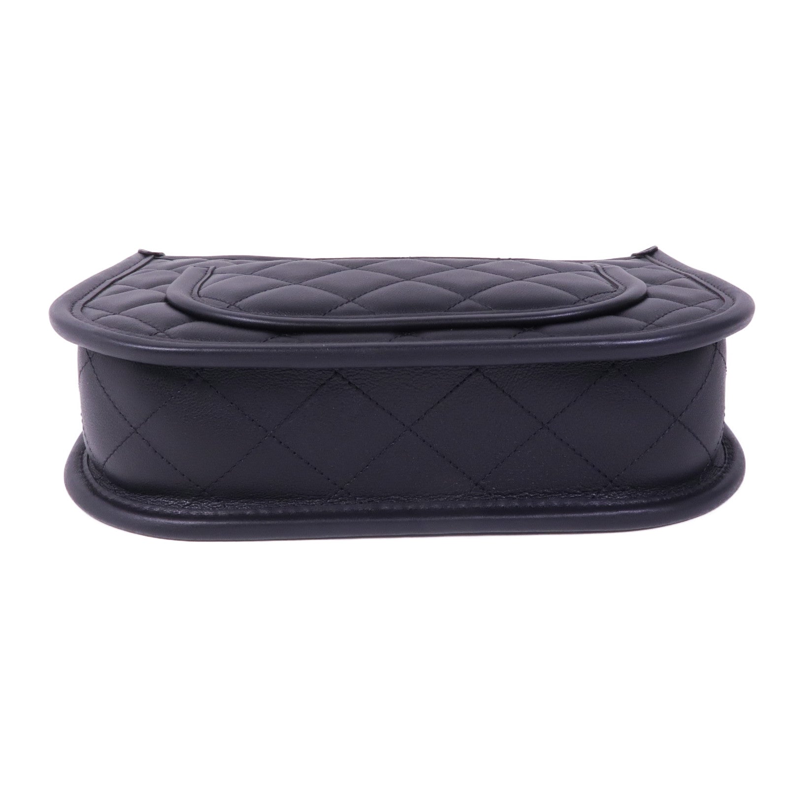 CHANEL 羊皮皮革2way Shoulder Bag金扣手挽肩背兩用袋