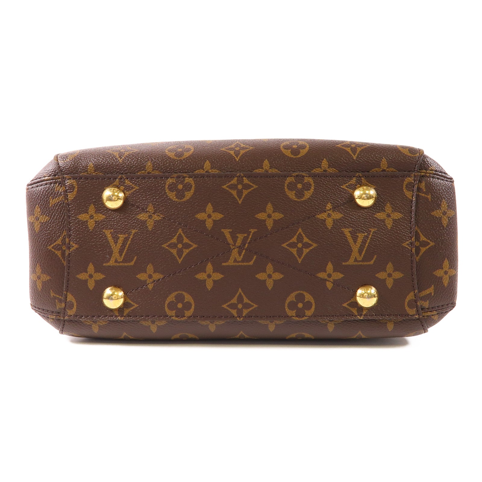 LOUIS VUITTON LV GHW Montaigne BB 2 Way Shoulder Bag M41055 Monogram Brown