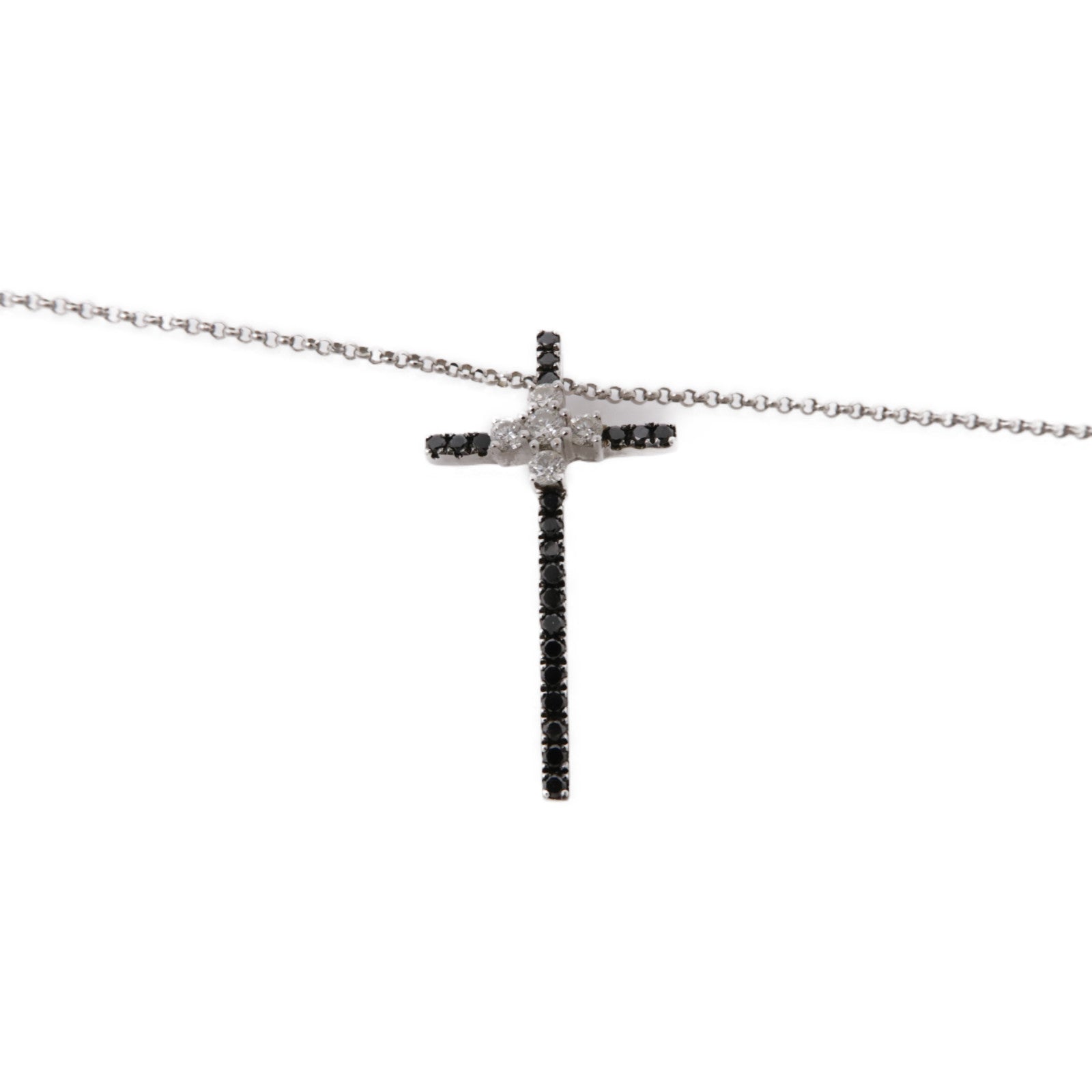 JEWELRY 18K白金Black Diamond 0.27ct鑽石項鍊