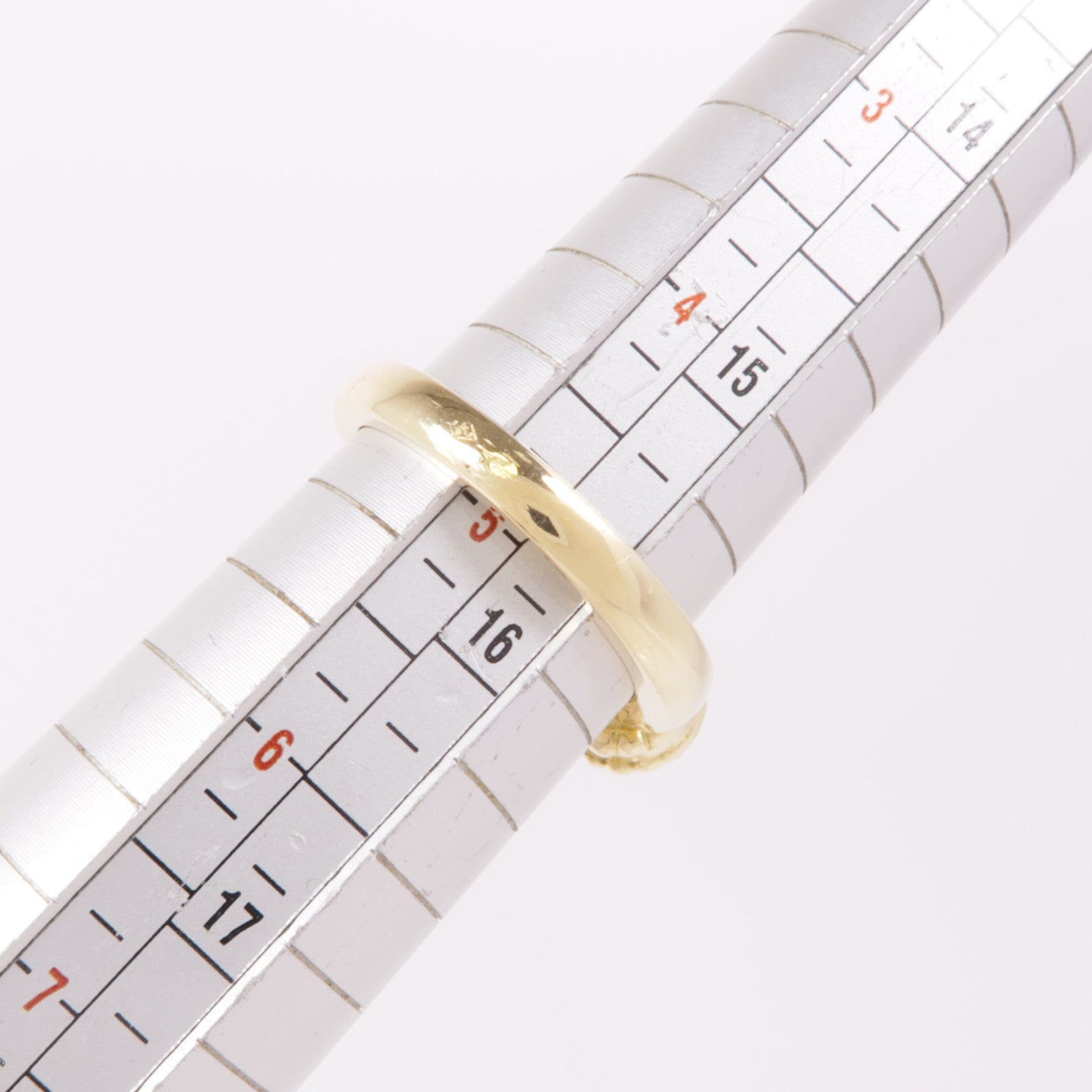 Van Cleef & Arpels 18K黃金Vintage Alhambra Ring鑽石/黑瑪瑙戒指VCA#49 US#5