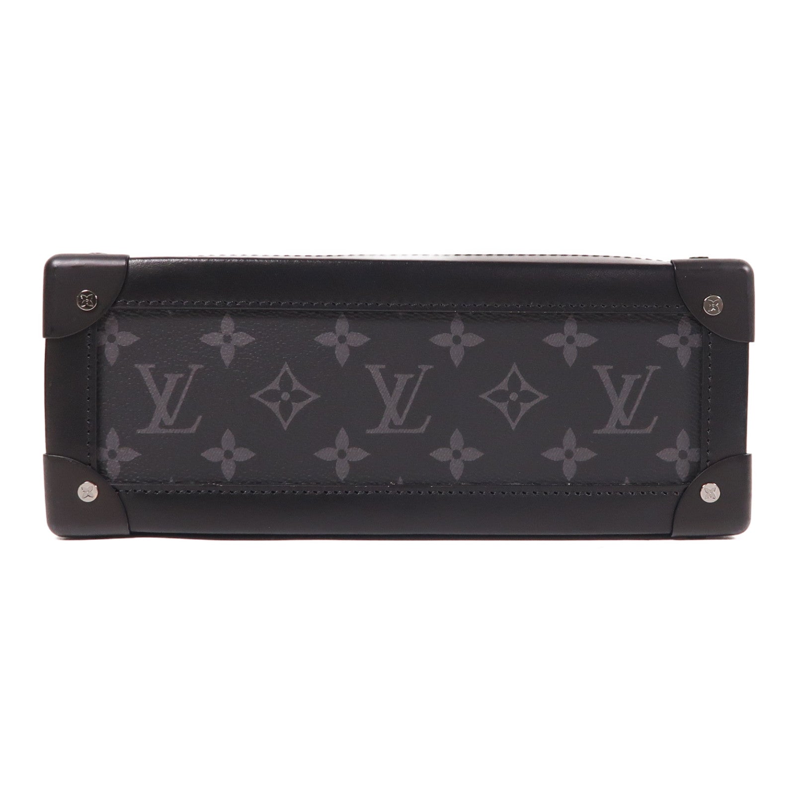 LOUIS VUITTON Monogram Eclipse Soft Trunk肩背袋
