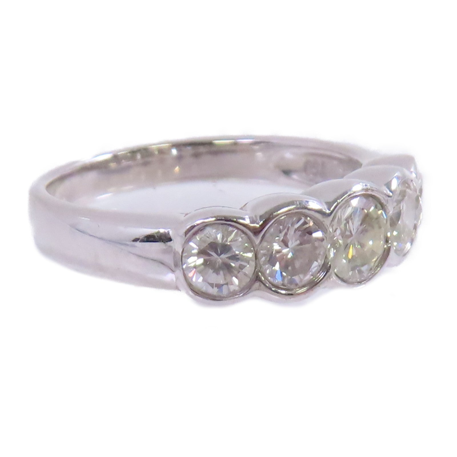 JEWELRY 【激減優惠】18K白金/鑽石Diamond Ring戒指US#4.75