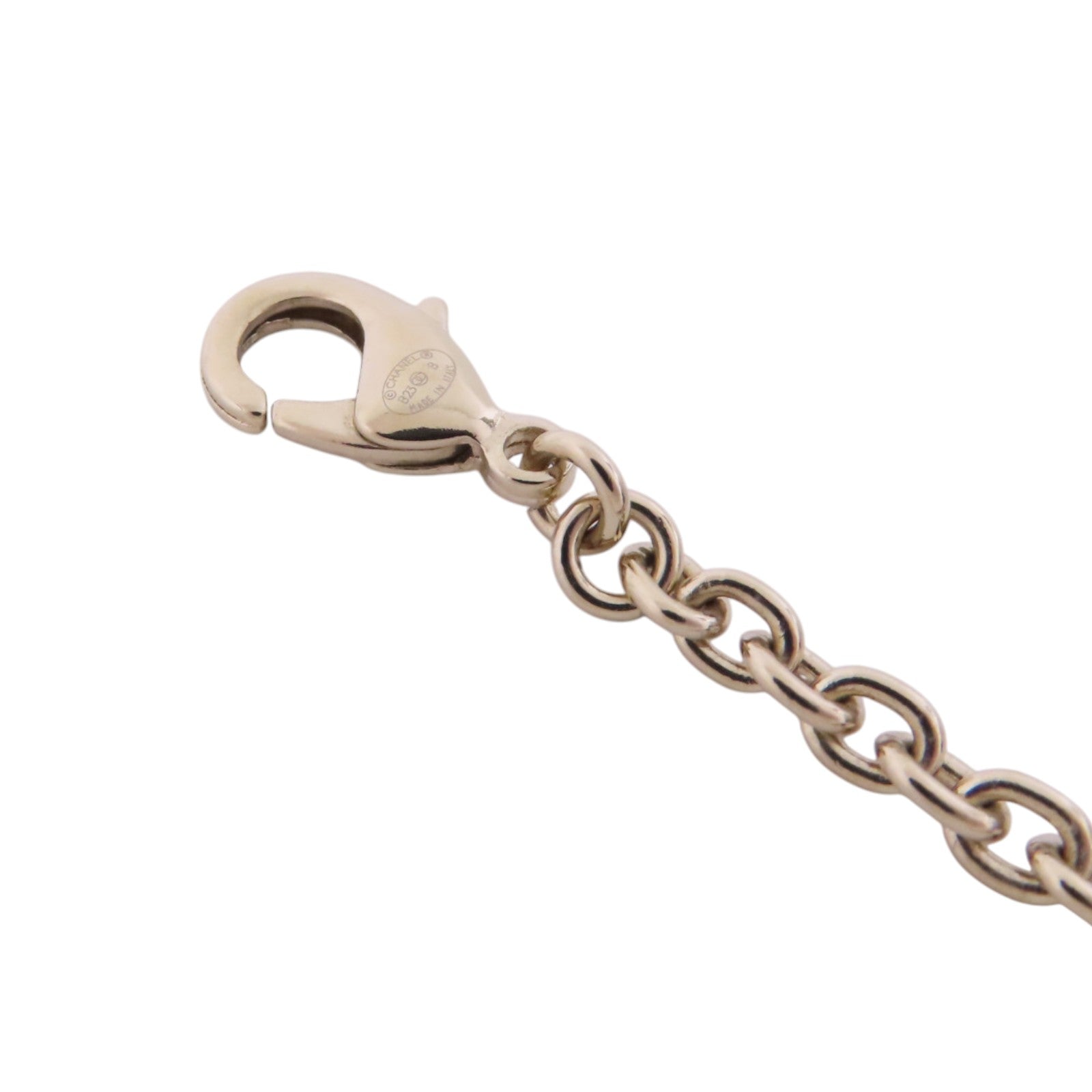 CHANEL CC GHW Necklace B23B Metal Rhinestone