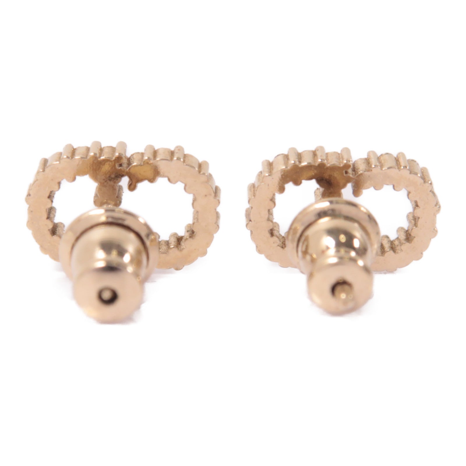 Dior PVC/金屬Earrings耳環金色/透明