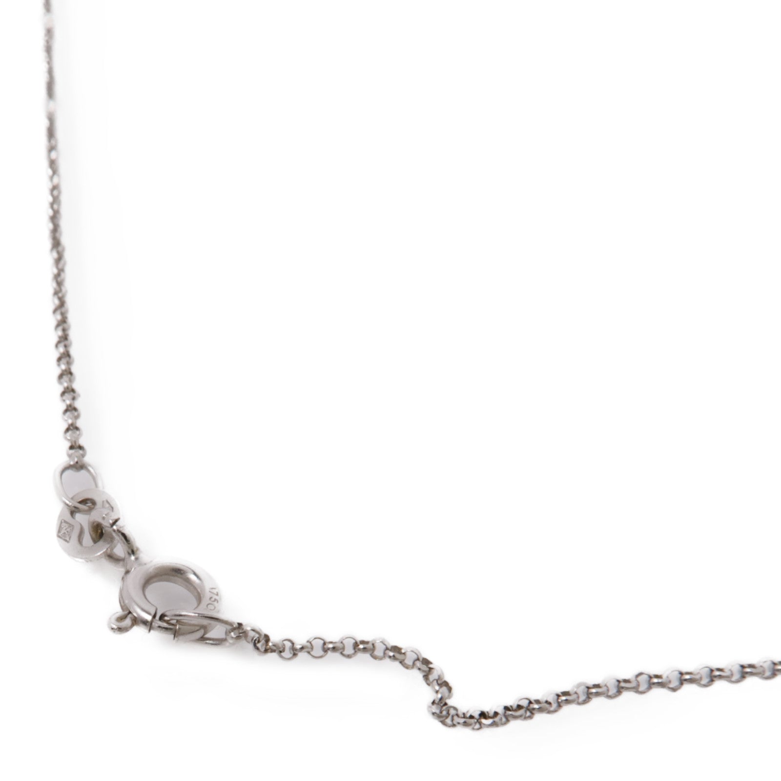 JEWELRY 18K白金Black Diamond 0.27ct鑽石項鍊