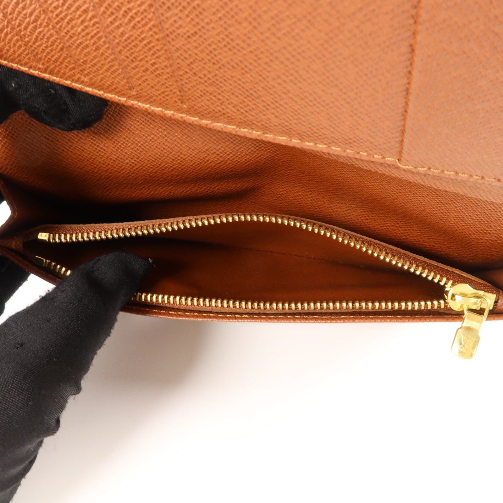 LOUIS VUITTON Monogram Brazza Wallet金扣長錢包