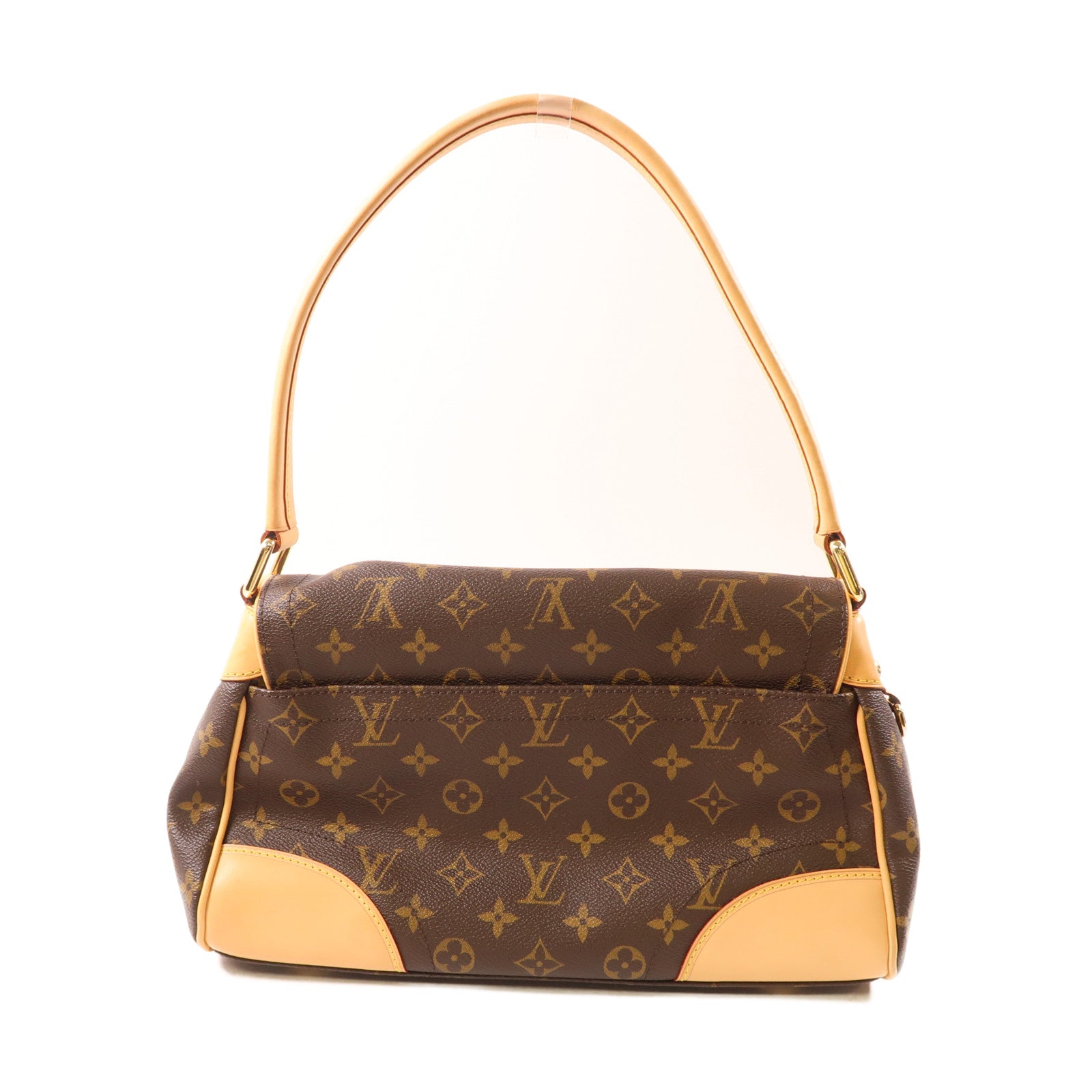 LOUIS VUITTON Monogram Beverly MM金扣肩背袋
