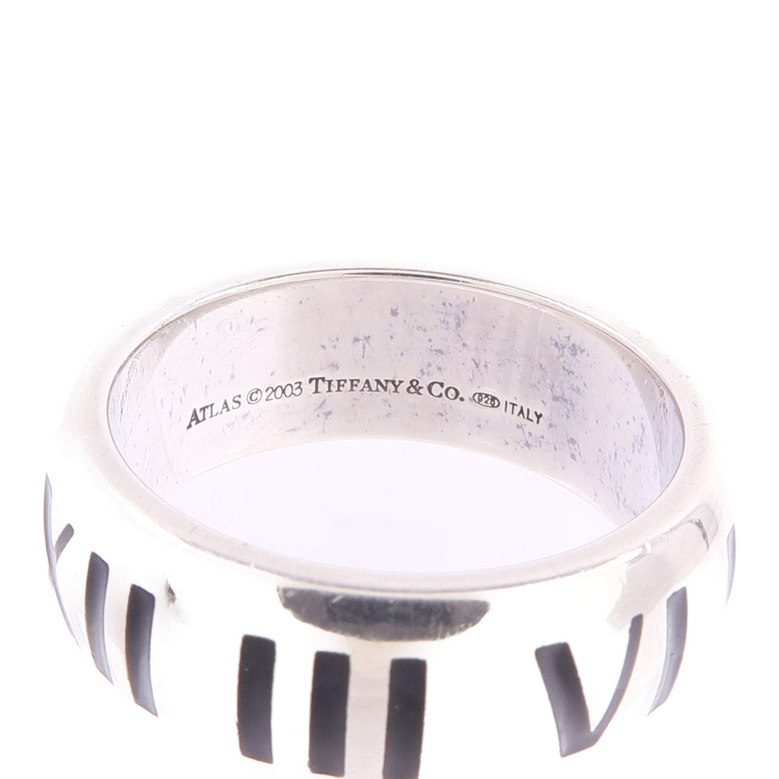 TIFFANY＆CO 925純銀Atlas Ring戒指