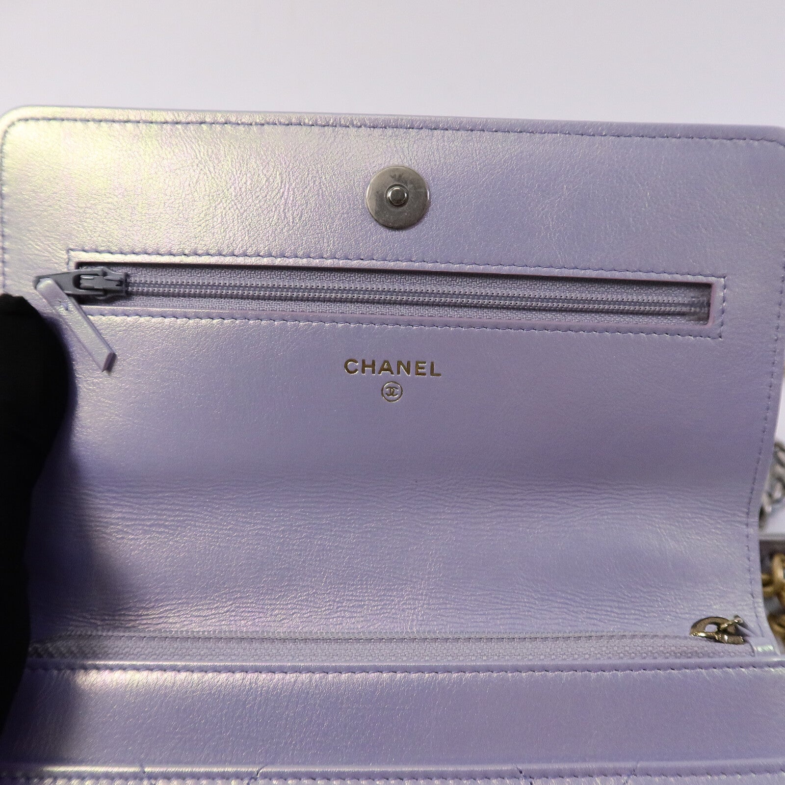 CHANEL 羊皮皮革C19 Wallet On Chain手挽肩背兩用袋