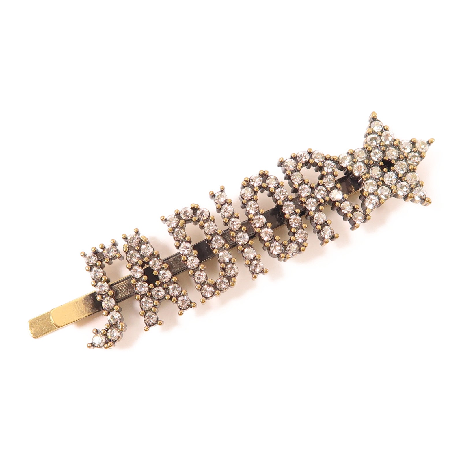 Dior 金屬Hairpin髮夾金色/白色