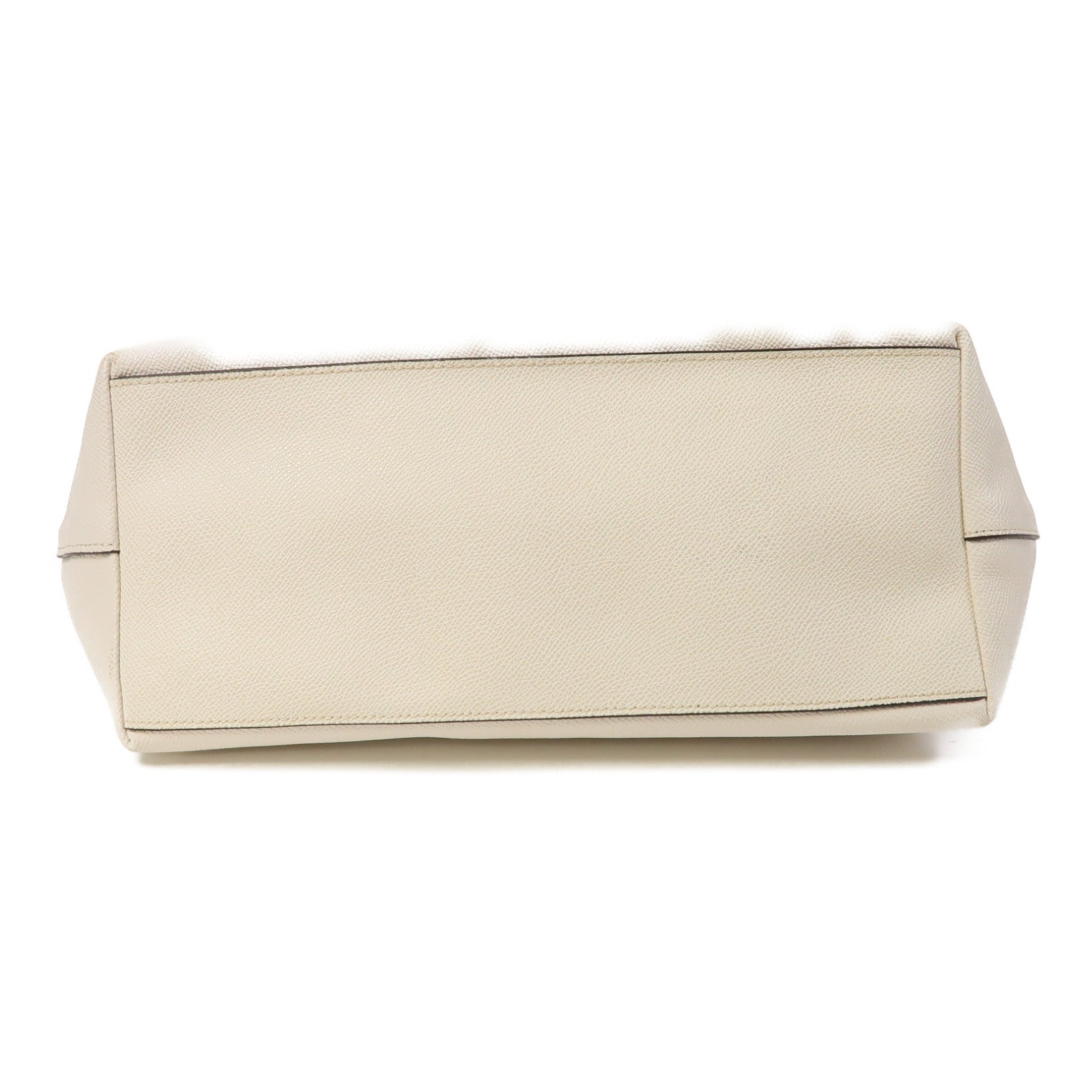 COACH 牛皮皮革Shoulder Bag金扣肩背袋白色