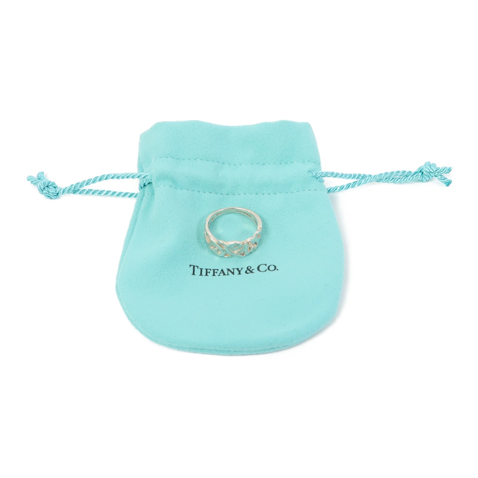 TIFFANY＆CO 925純銀Ring戒指US#5.5