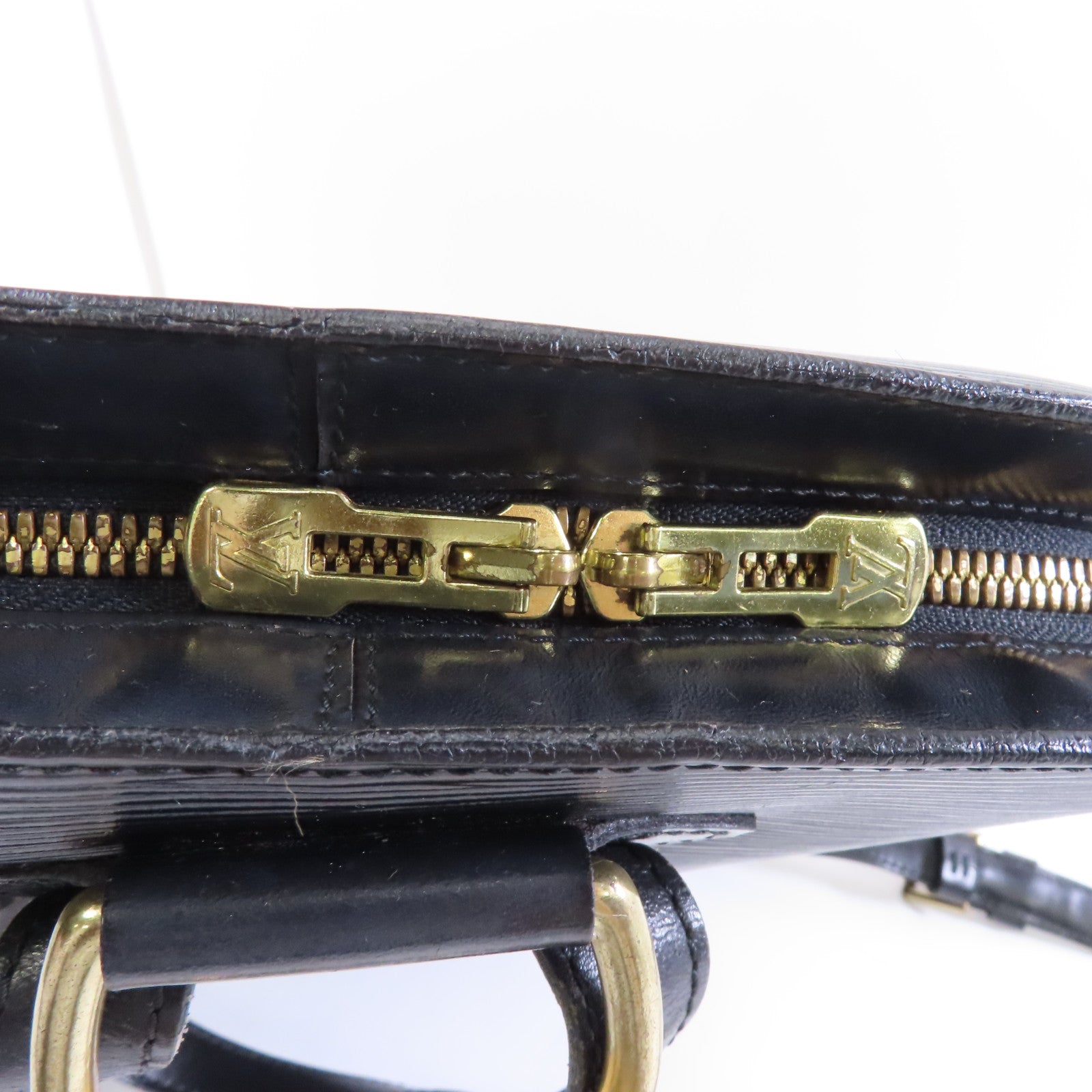 LOUIS VUITTON Epi Cobran Backpack金扣背包黑色