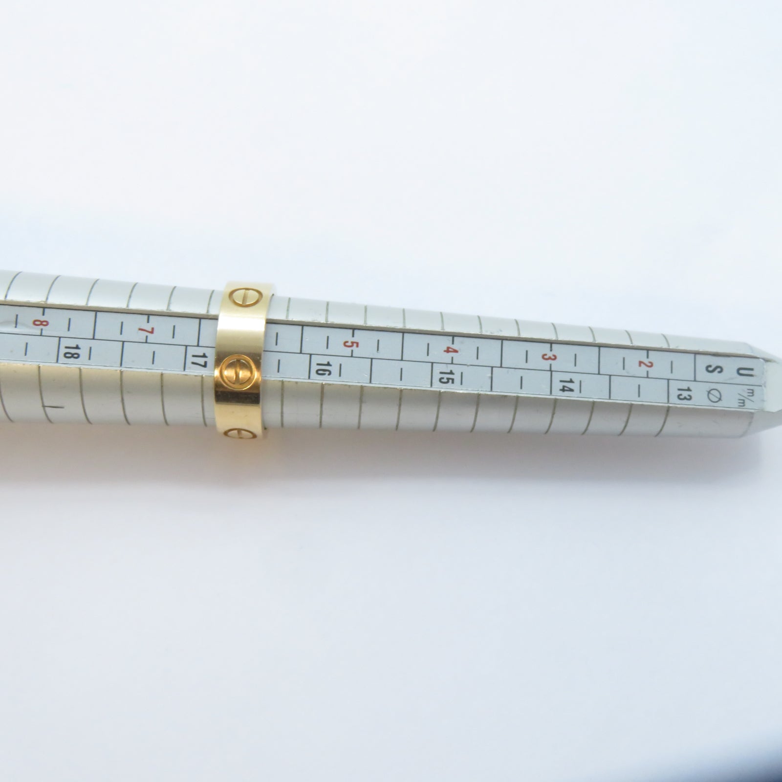 CARTIER 18K玫瑰金Love Ring戒指Cartier#52/US#6