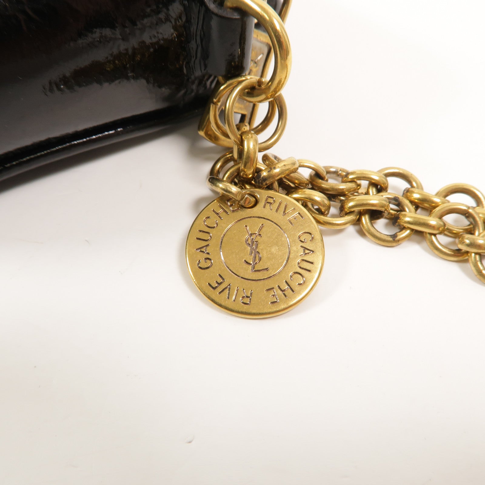 SAINT LAURENT 漆皮皮革Patent Belle De Jour手拿包