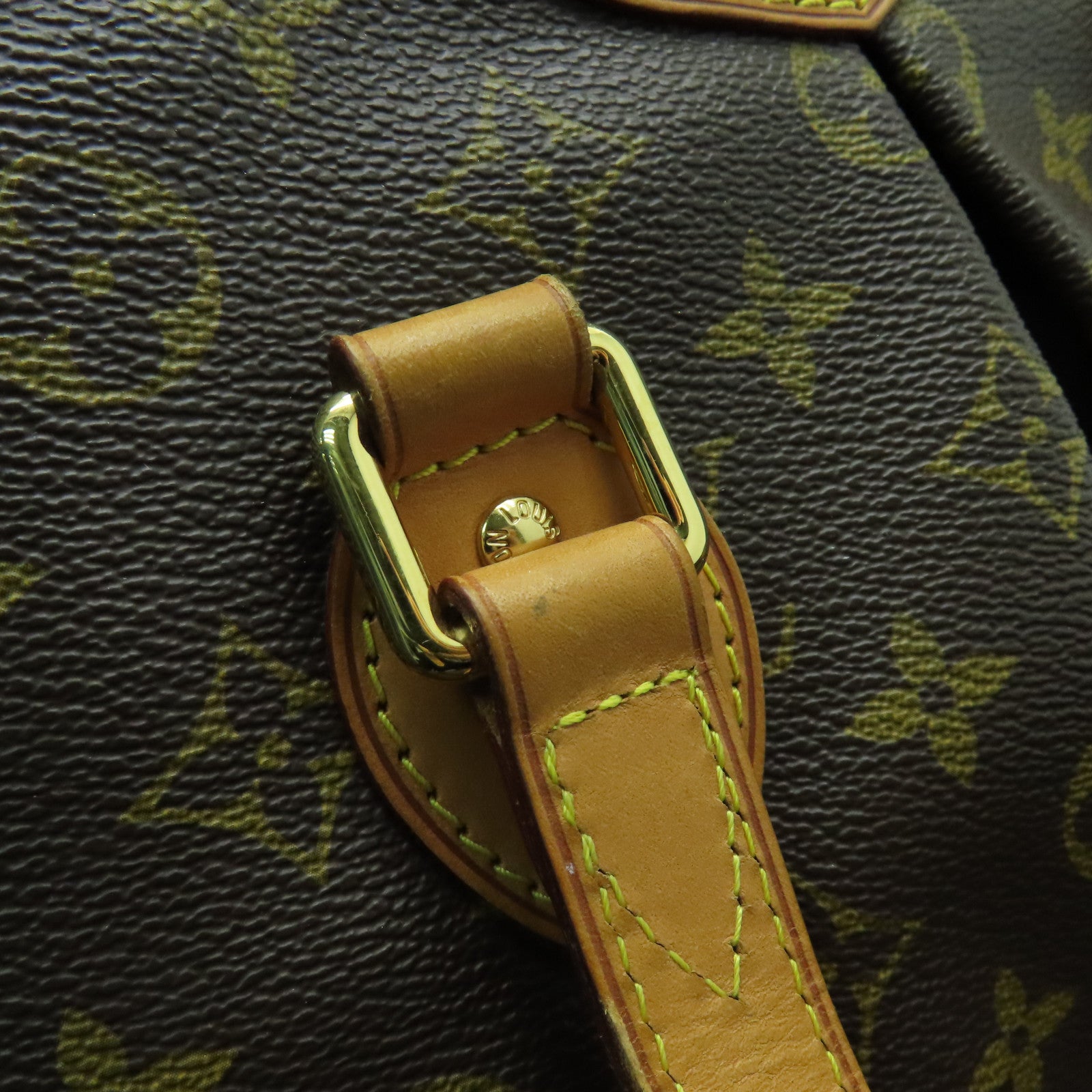 LOUIS VUITTON 【激減優惠】Monogram Palermo PM金扣手挽肩背兩用袋啡色