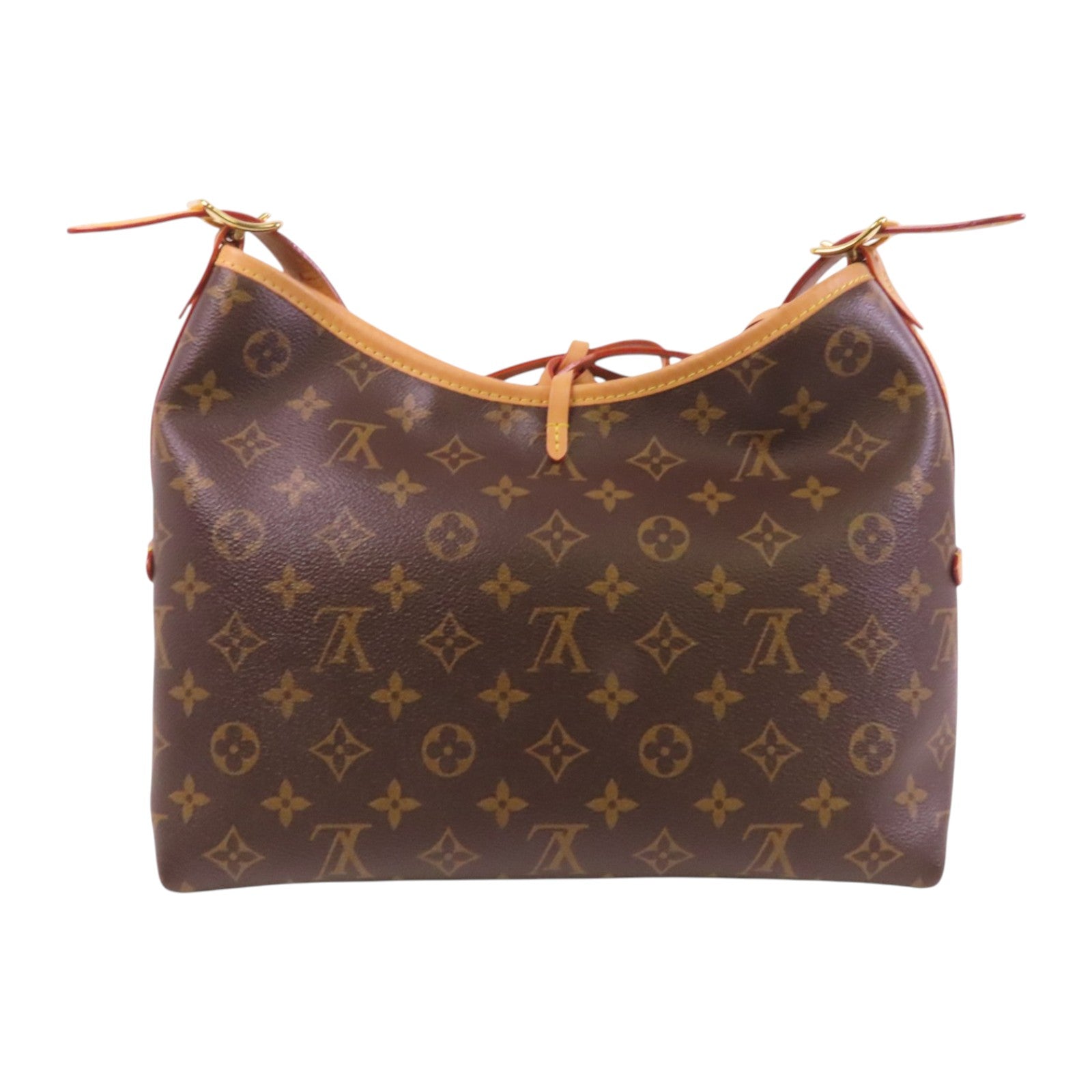 LOUIS VUITTON Monogram CarryAll PM金扣肩背袋