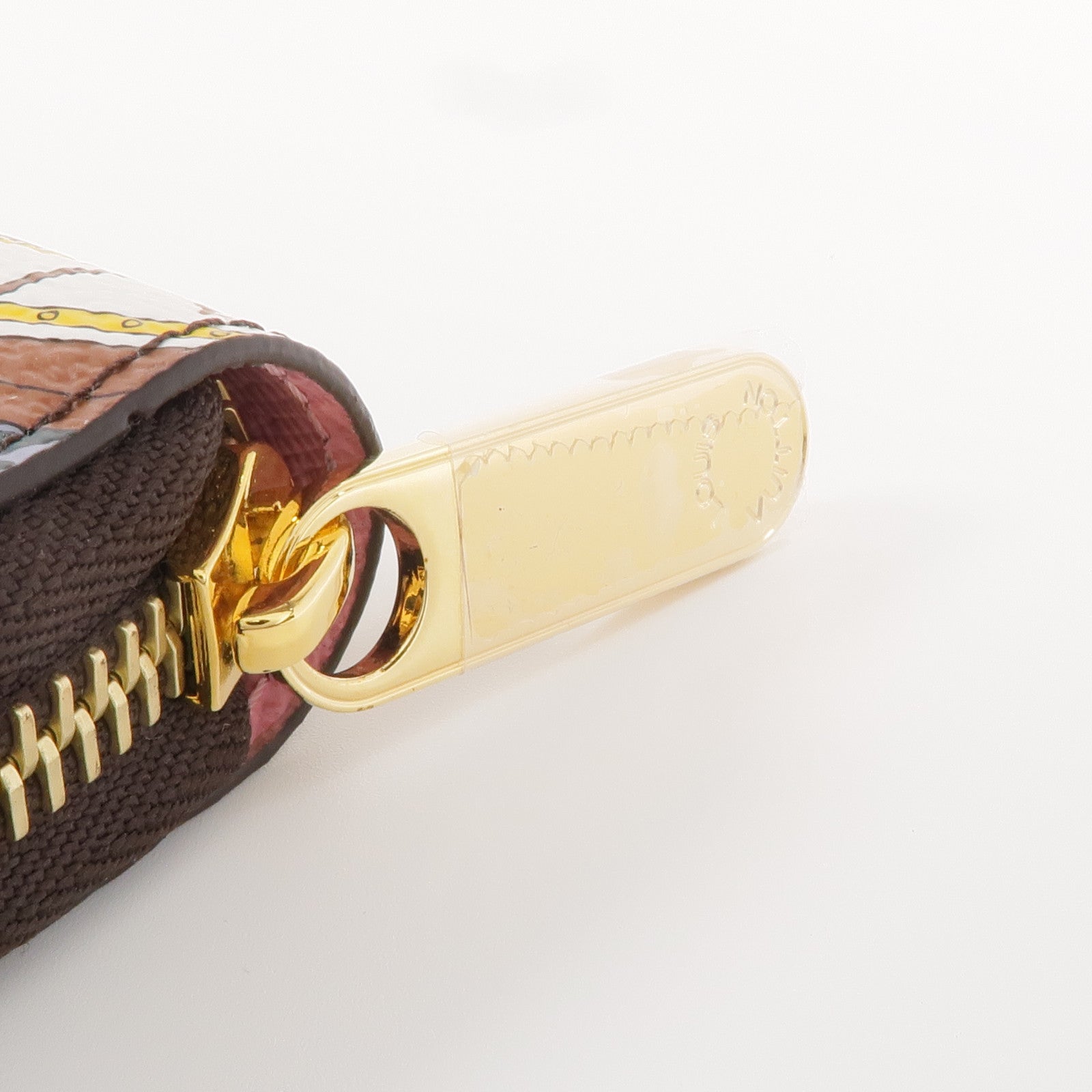 LOUIS VUITTON Monogram Animation Alpine Zippy Wallett金扣長錢包