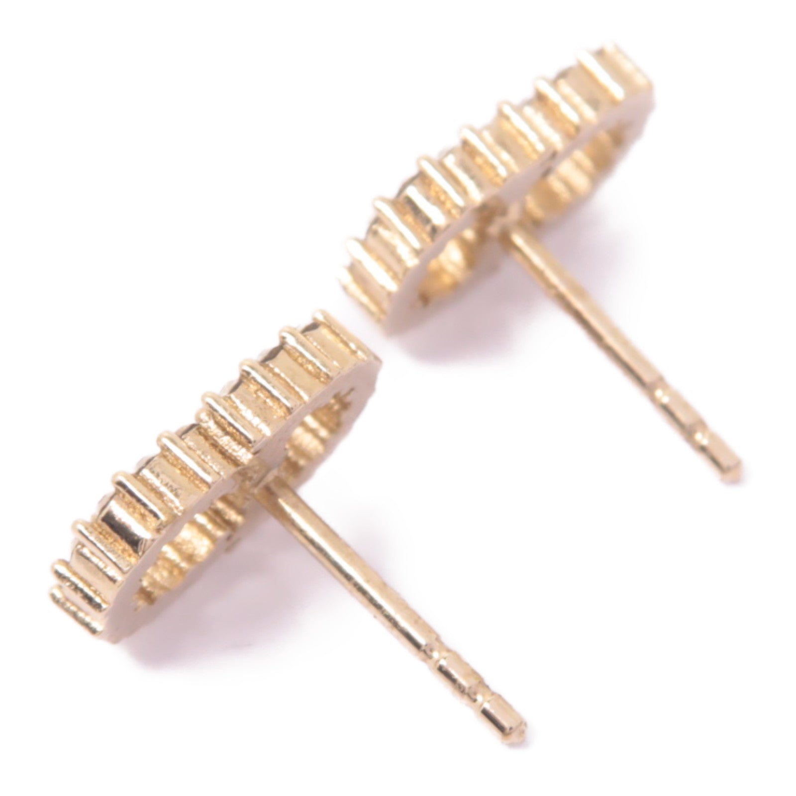 Dior PVC/金屬Earrings耳環金色/透明