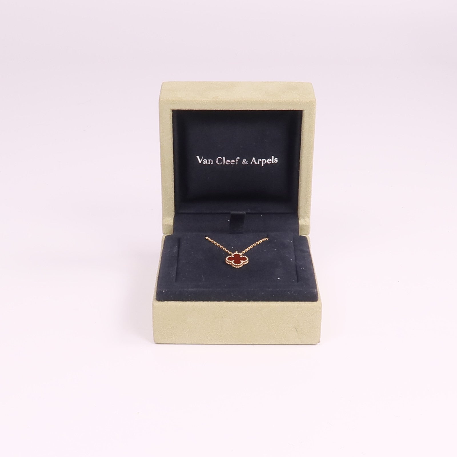 Van Cleef & Arpels 18K玫瑰金Sweet Alhambra項鍊