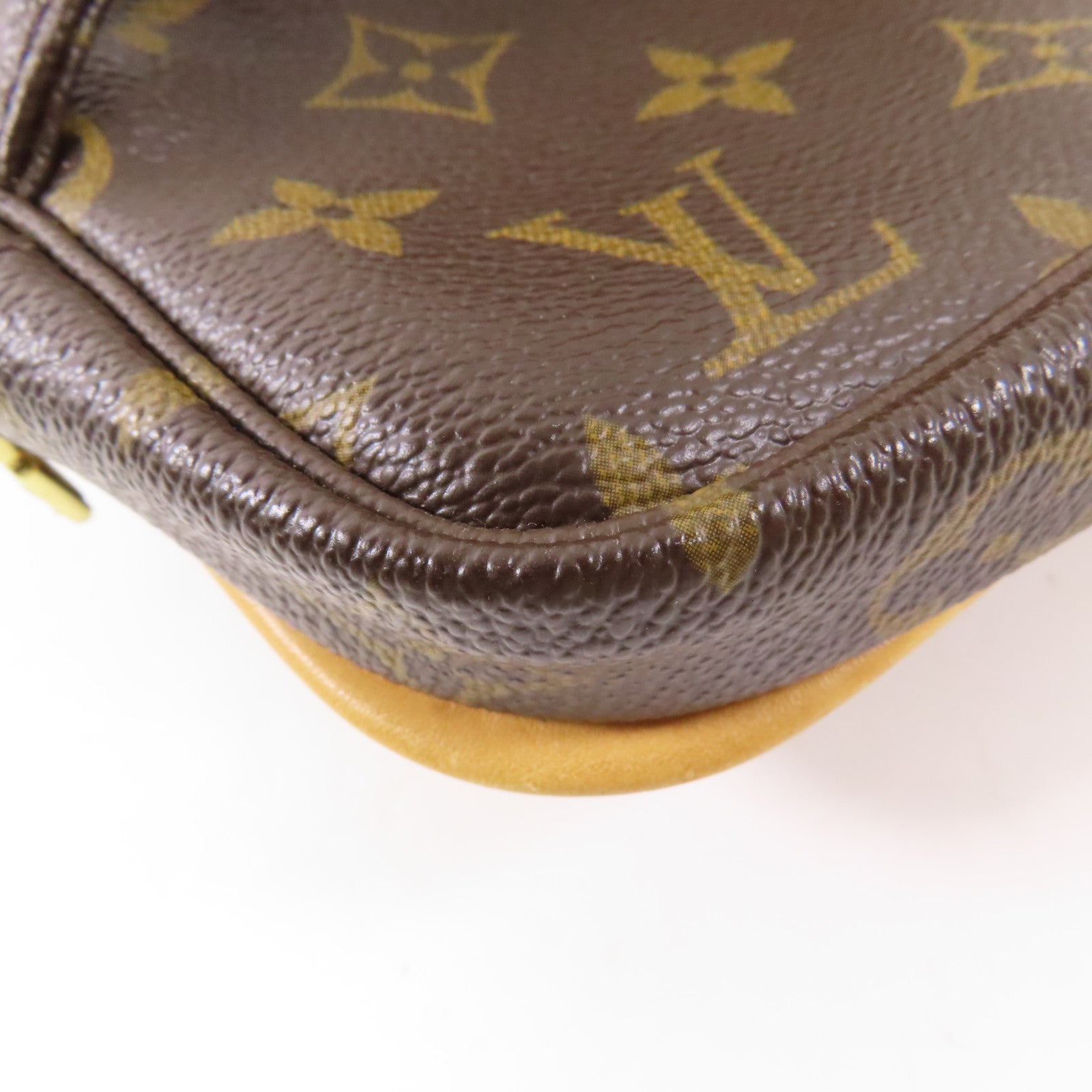 LOUIS VUITTON LV GHW Bosphore Waist Bag M40108 Monogram Brown