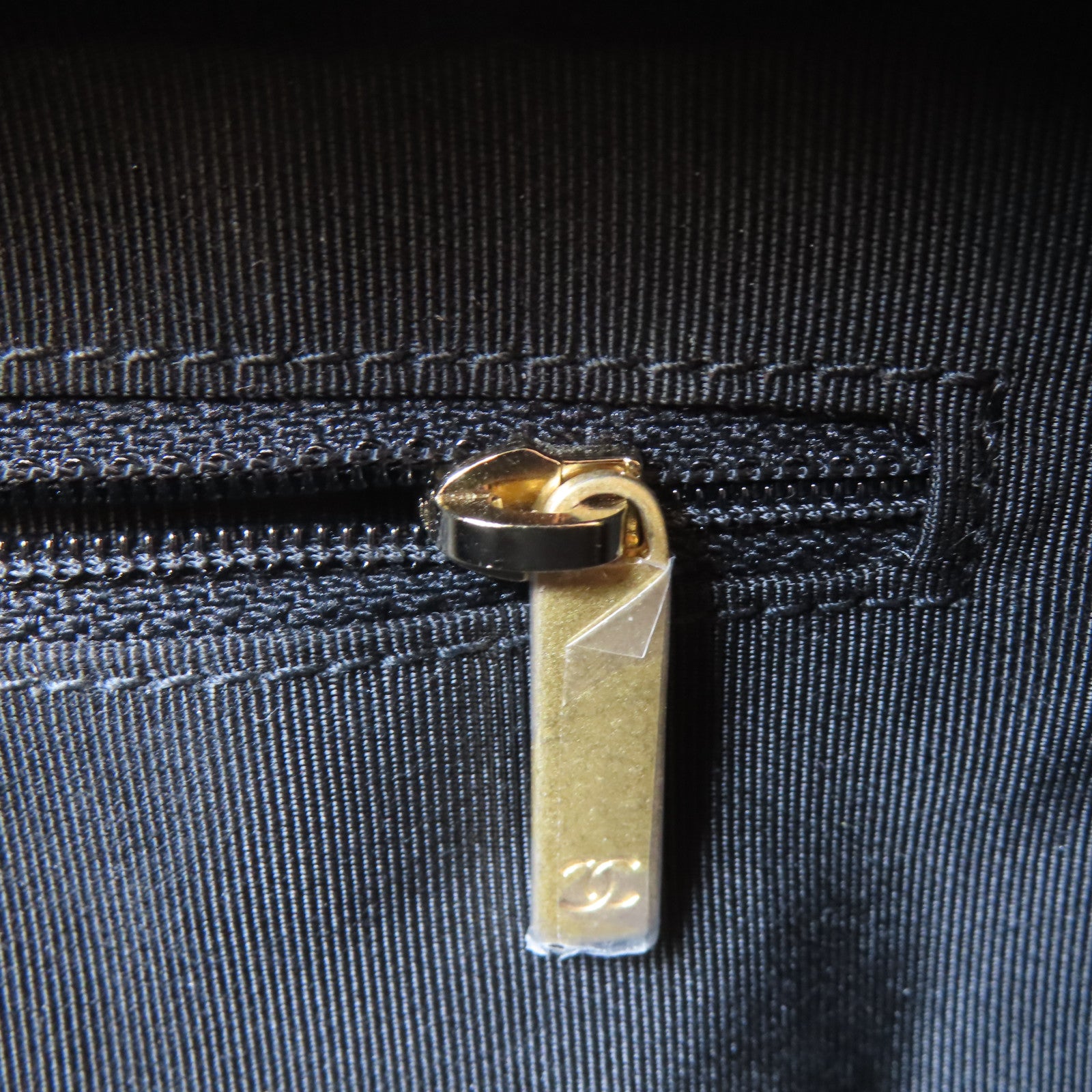 CHANEL 菱格牛皮皮革2way Shoulder Bag金扣鏈帶手挽肩背兩用袋黑色