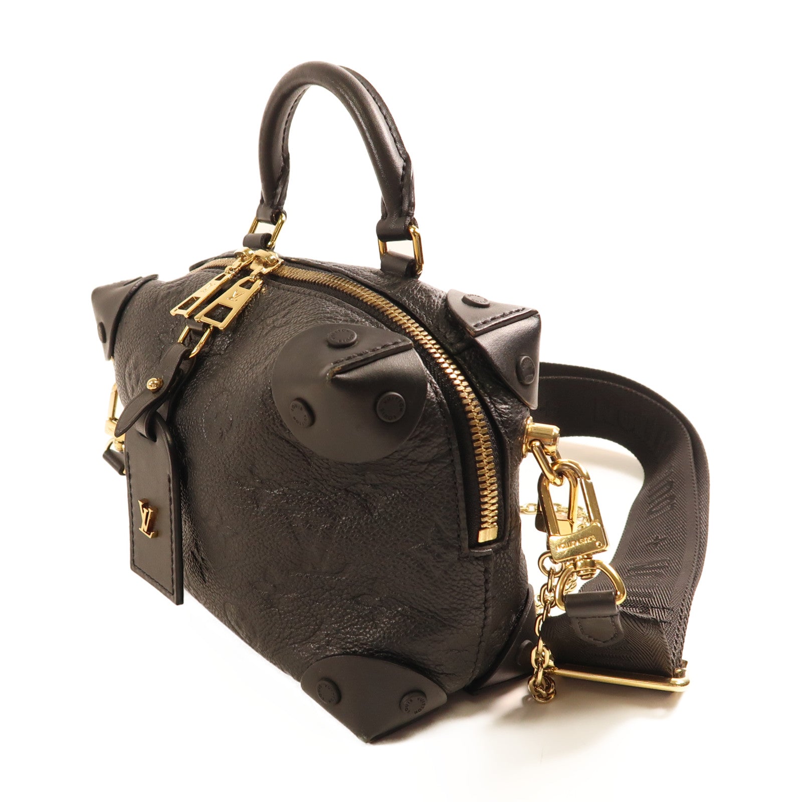 LOUIS VUITTON 【激減優惠】Monogram Empreinte Petite金扣手挽肩背兩用袋